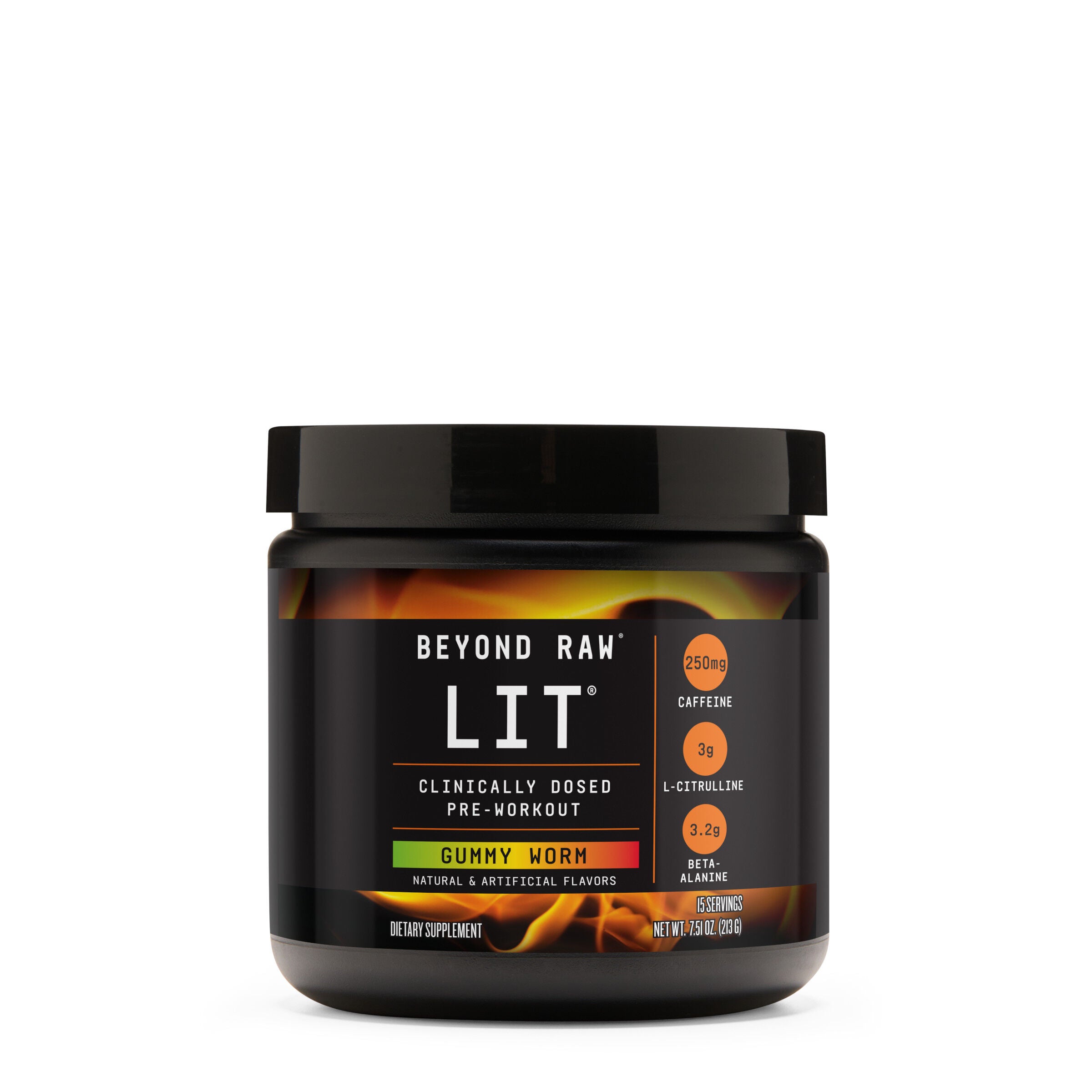 LIT&trade; V1 Pre-Workout - Gummy Worm (15 Servings) Gummy Worm | GNC
