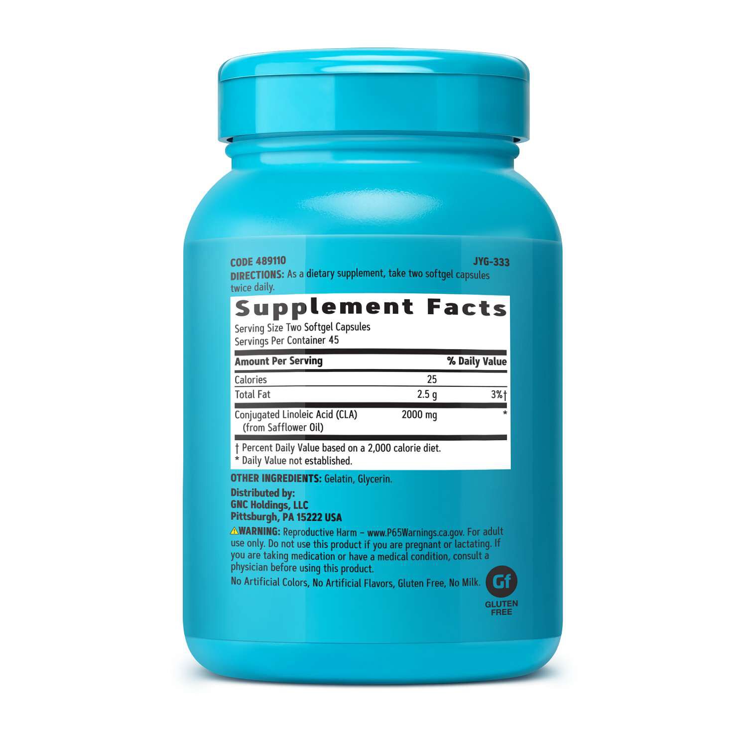 CLA - 90 Softgels (45 Servings)  | GNC