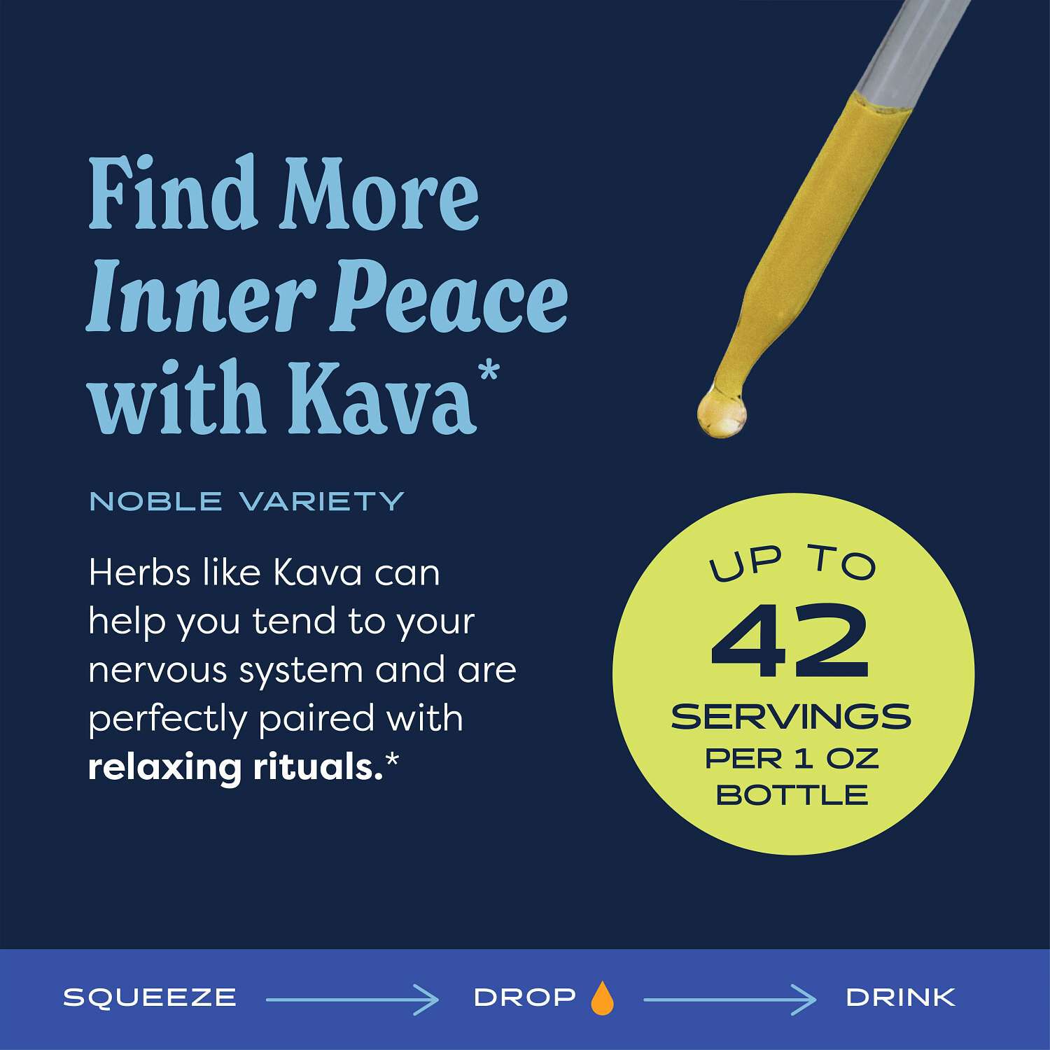 Kava Liquid Extract - 1 fl oz. (42 Servings)