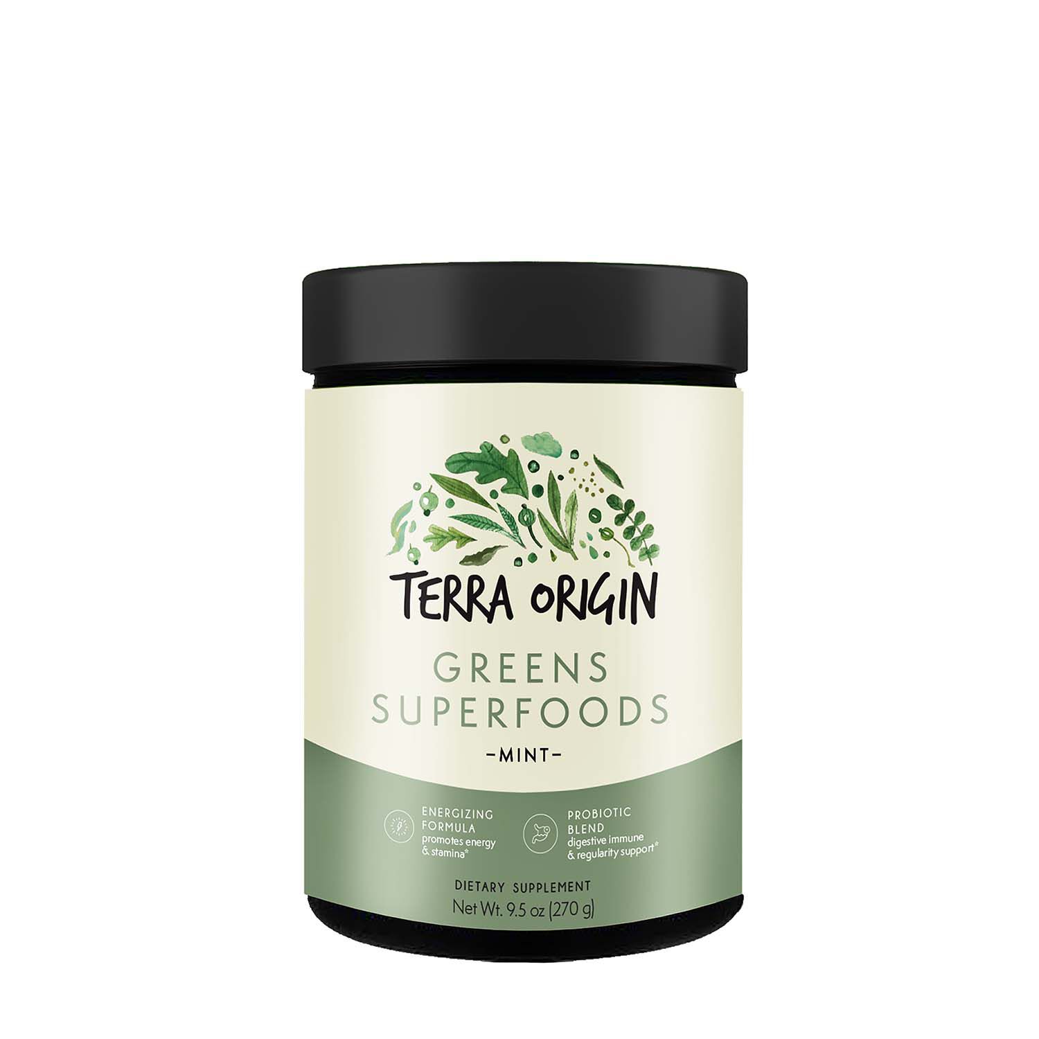 Terra Origin Greens Superfoods Mint Gnc