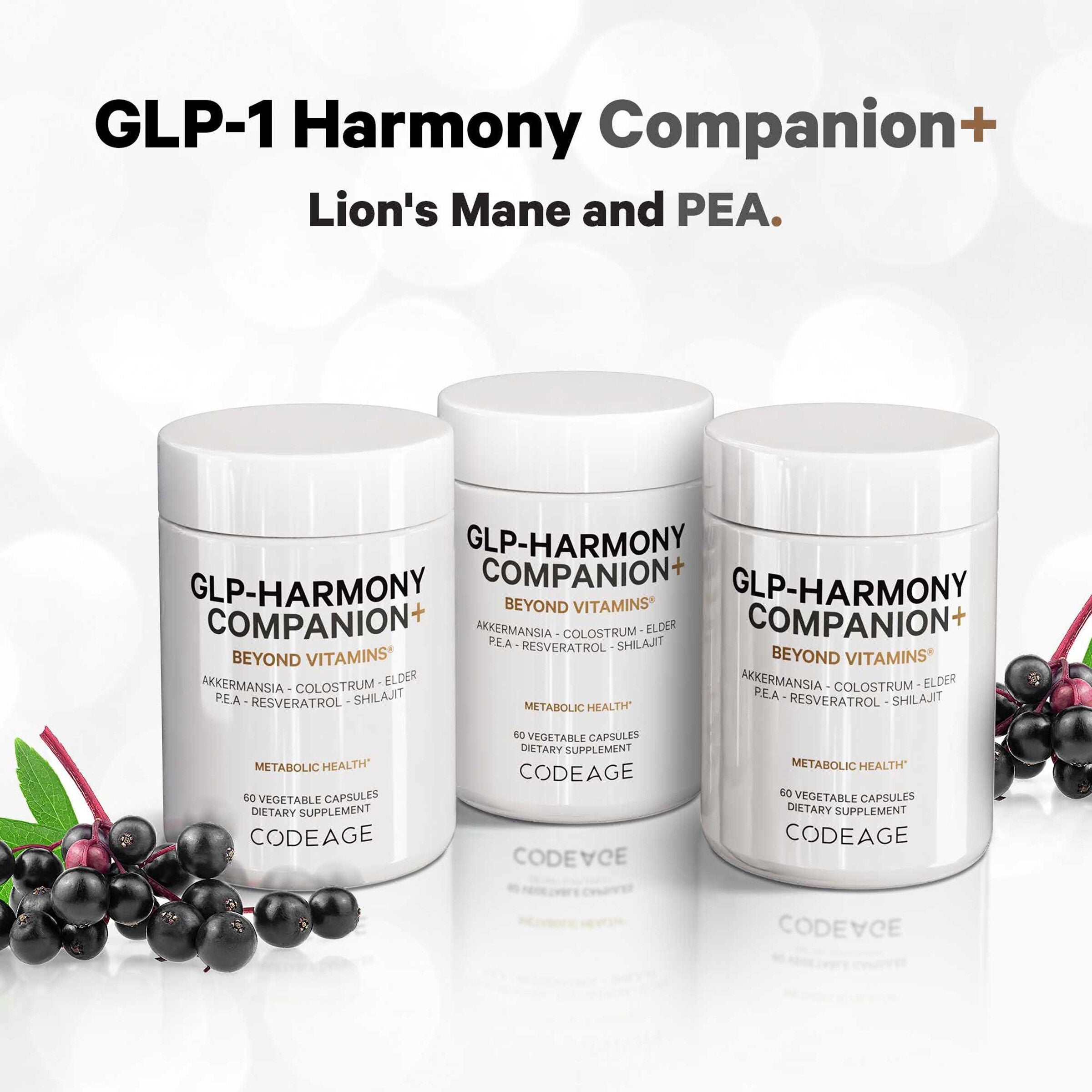 GLP-Harmony Companion - 60 Capsules (30 Servings)  | GNC