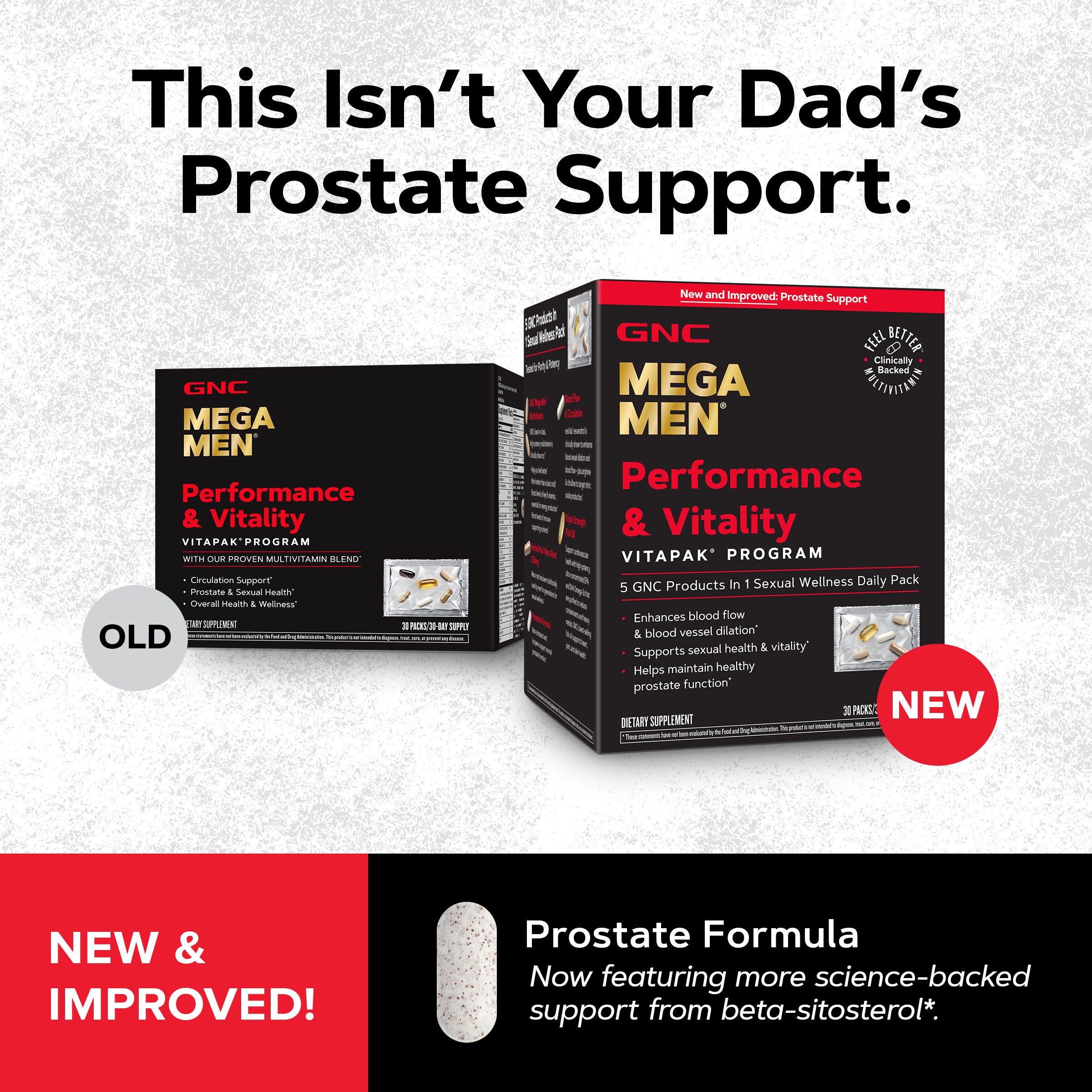 Performance and Vitality Vitapak&reg; Program V2 (1 Month Supply)  | GNC