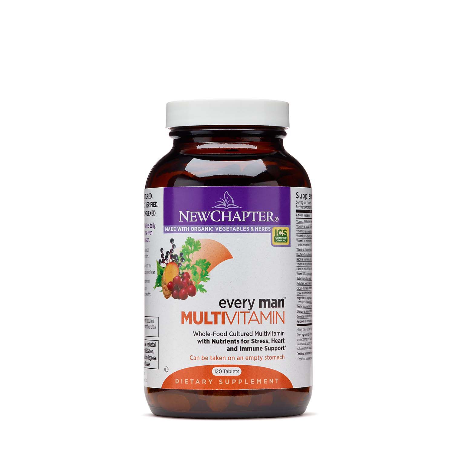 New Chapter Every Man Multivitamin Gnc