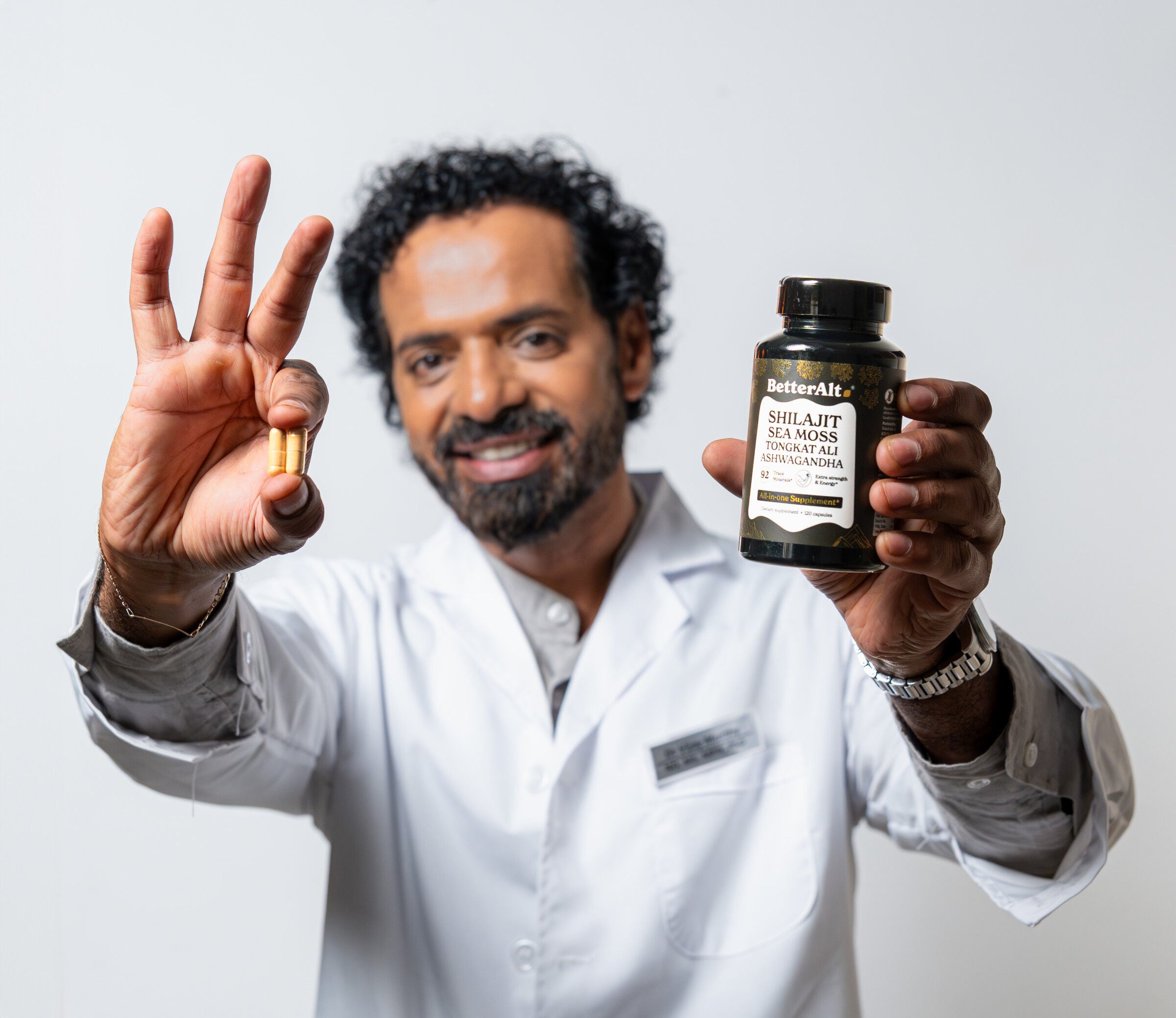 Shilajit Sea Moss - 120 Capsules (60 Servings)  | GNC