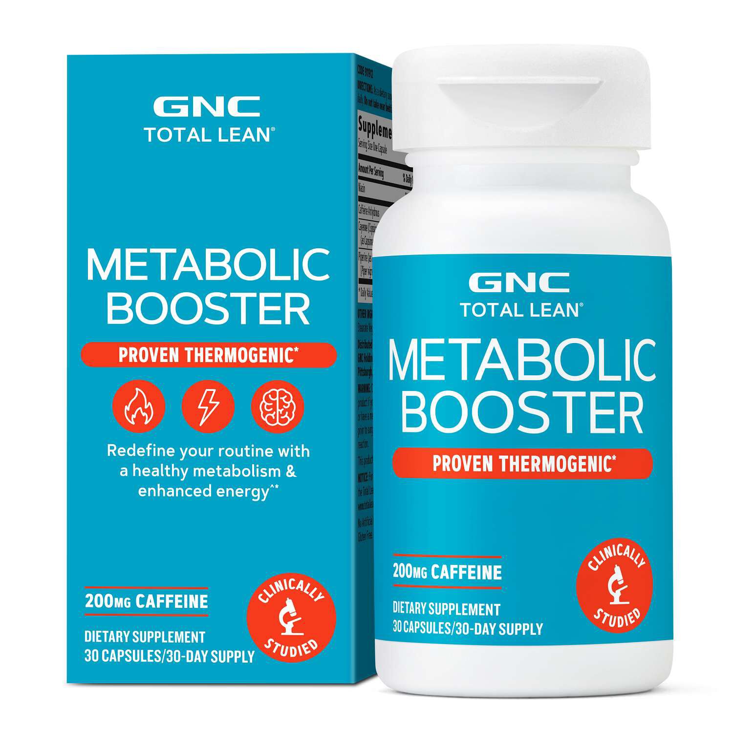 Metabolic Booster - 30 Capsules (30 Servings)  | GNC