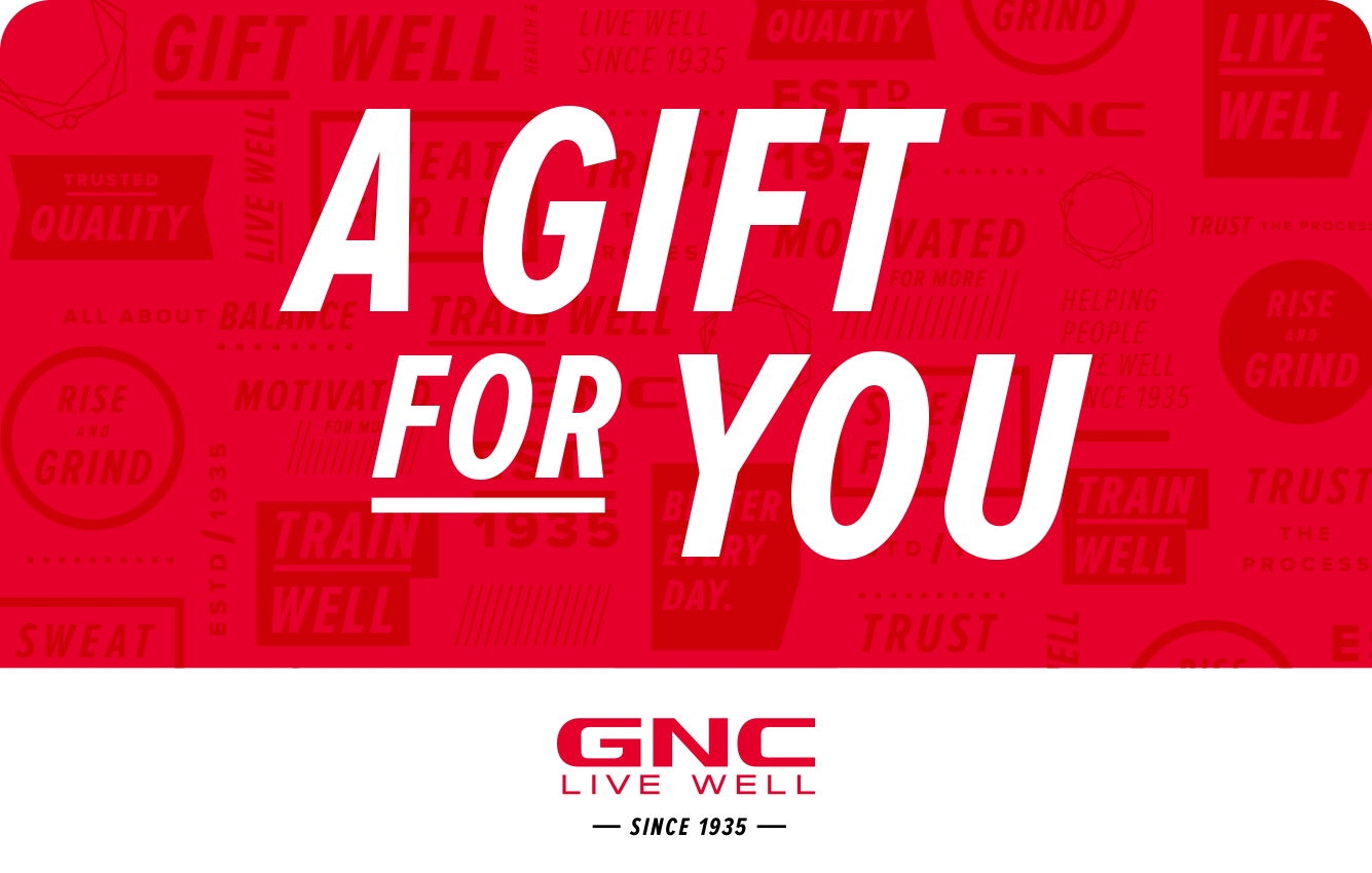 Gnc gift card hotsell