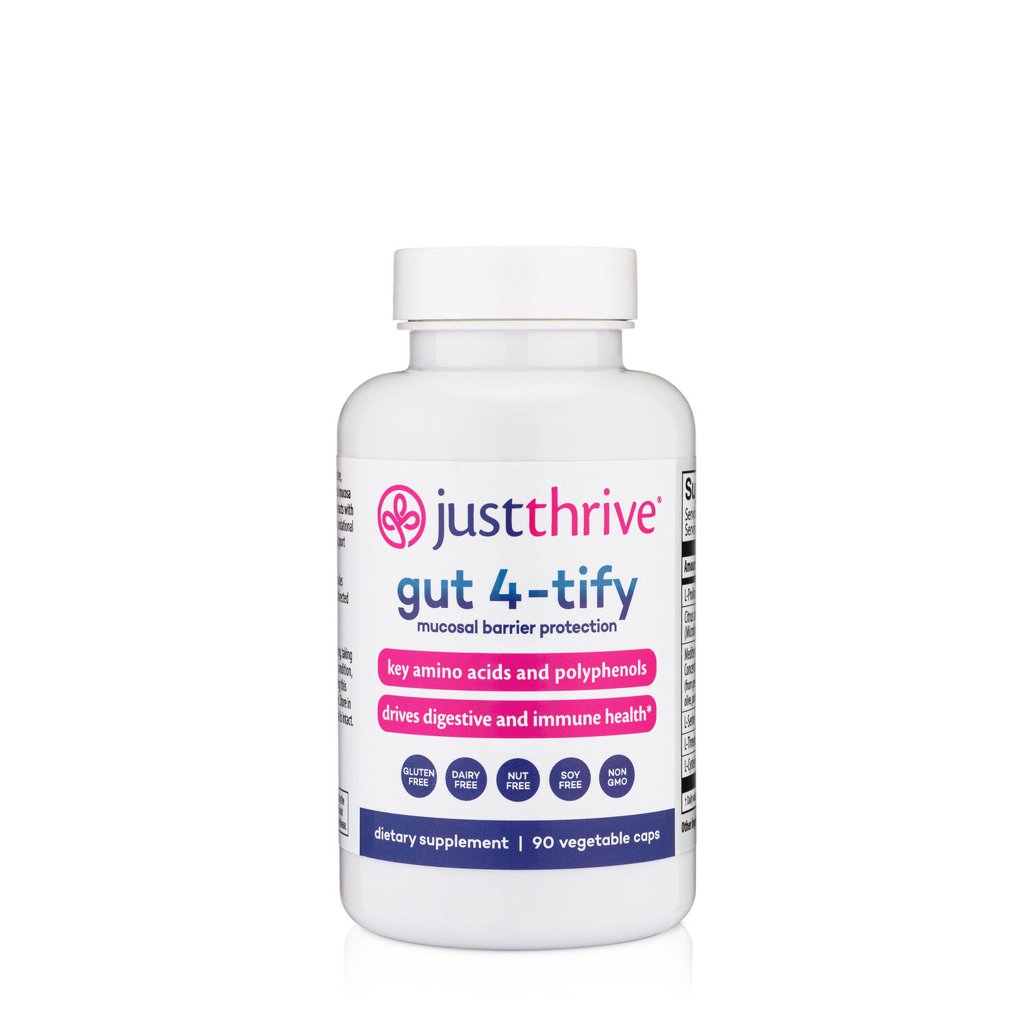 Just Thrive Gut 4Healthy -Tify Healthy - 90 Capsules (30 Servings)