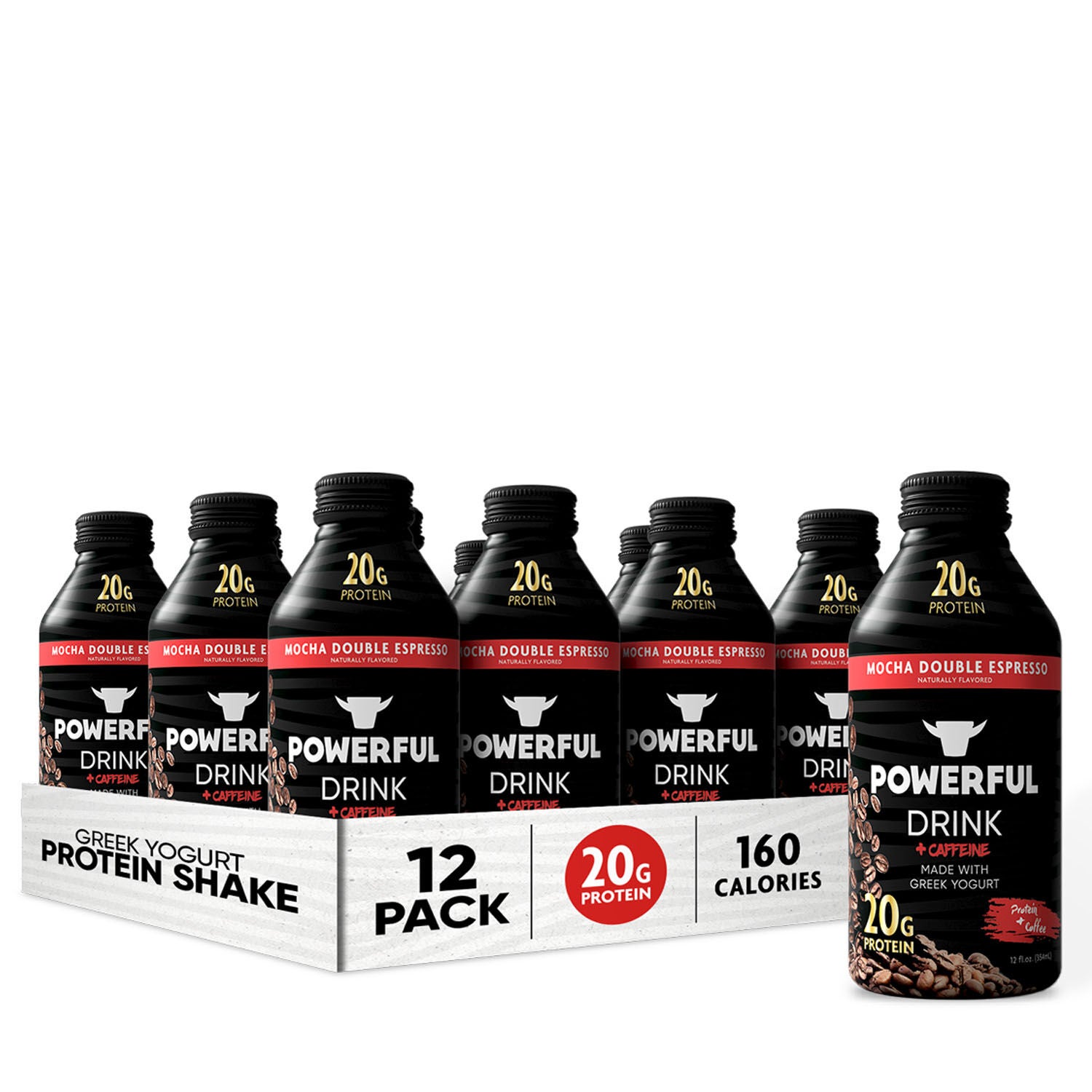 High Protein Drink + Caffeine - Mocha Double Espresso
