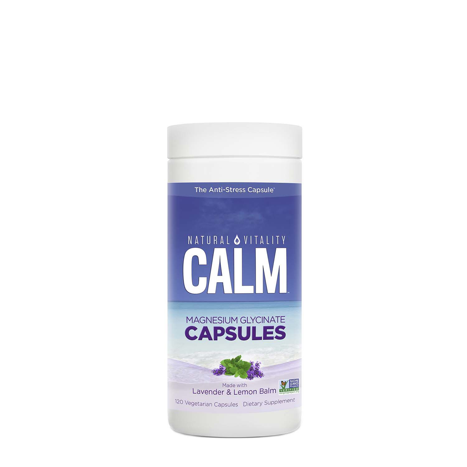 Natural Vitality® Calm™ Magnesium Glycinate Capsules | GNC