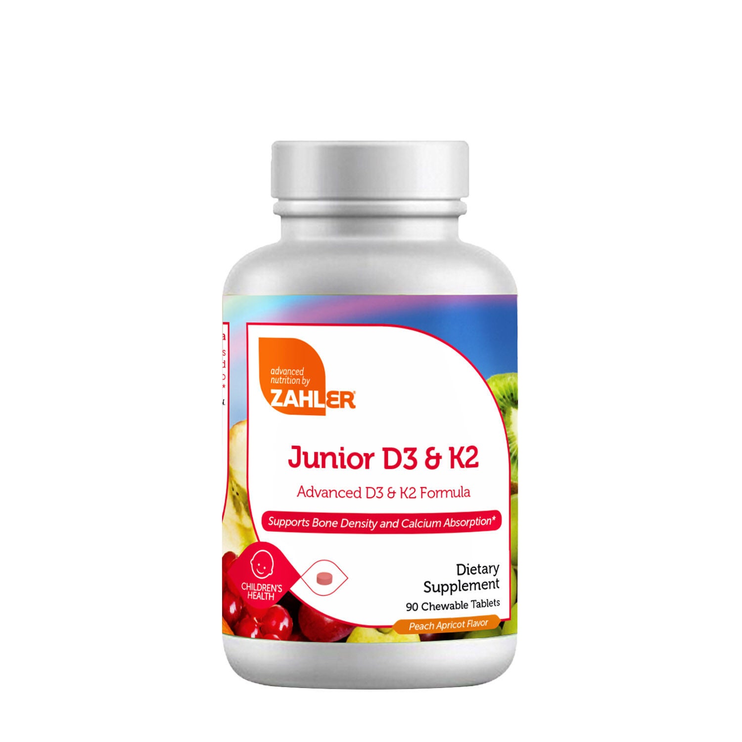 Junior D3 &amp; K2 - 90 Tablets (90 Servings)  | GNC