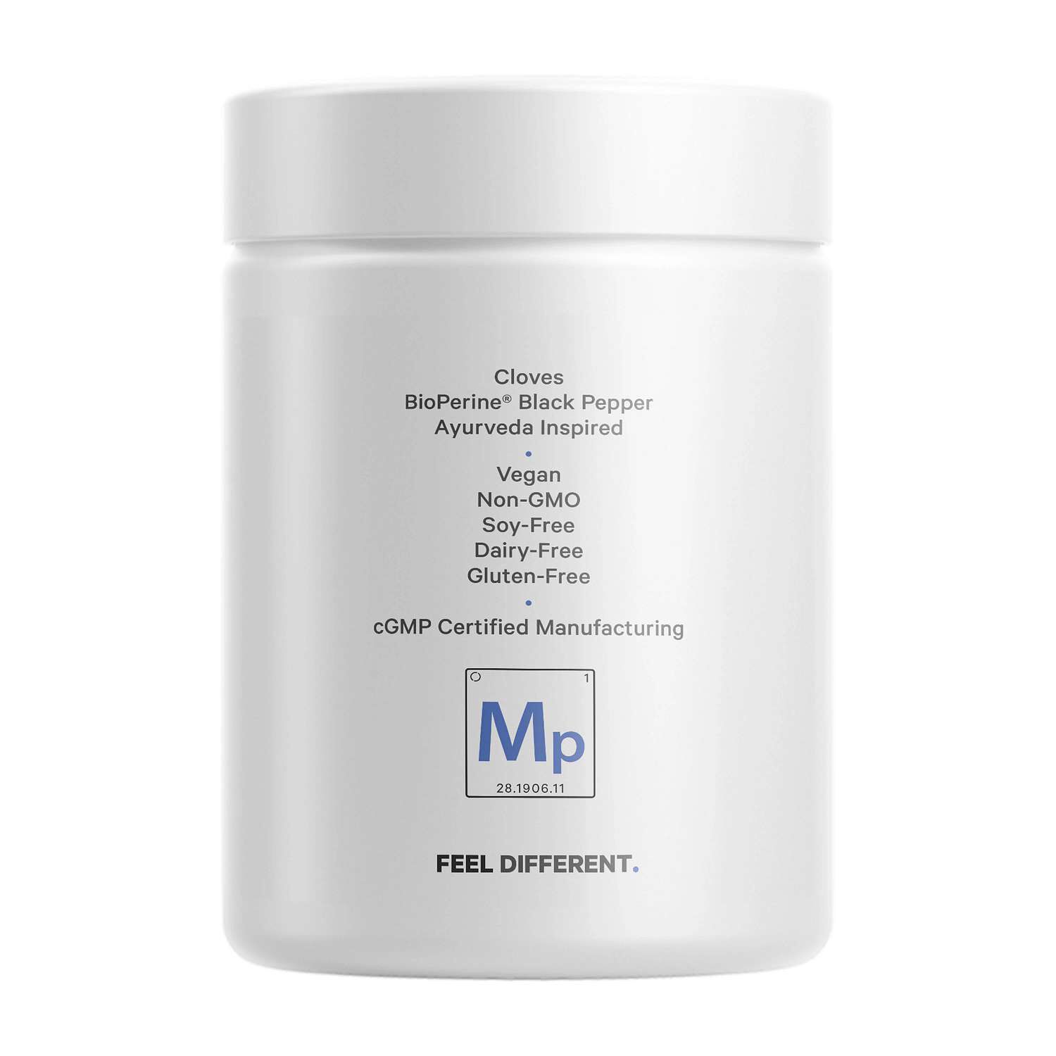 Mimosa Pudica Seed 1000 mg + BioPerine&reg; Black Pepper Herbal Cleanse - 120 Capsules (40 Servings)