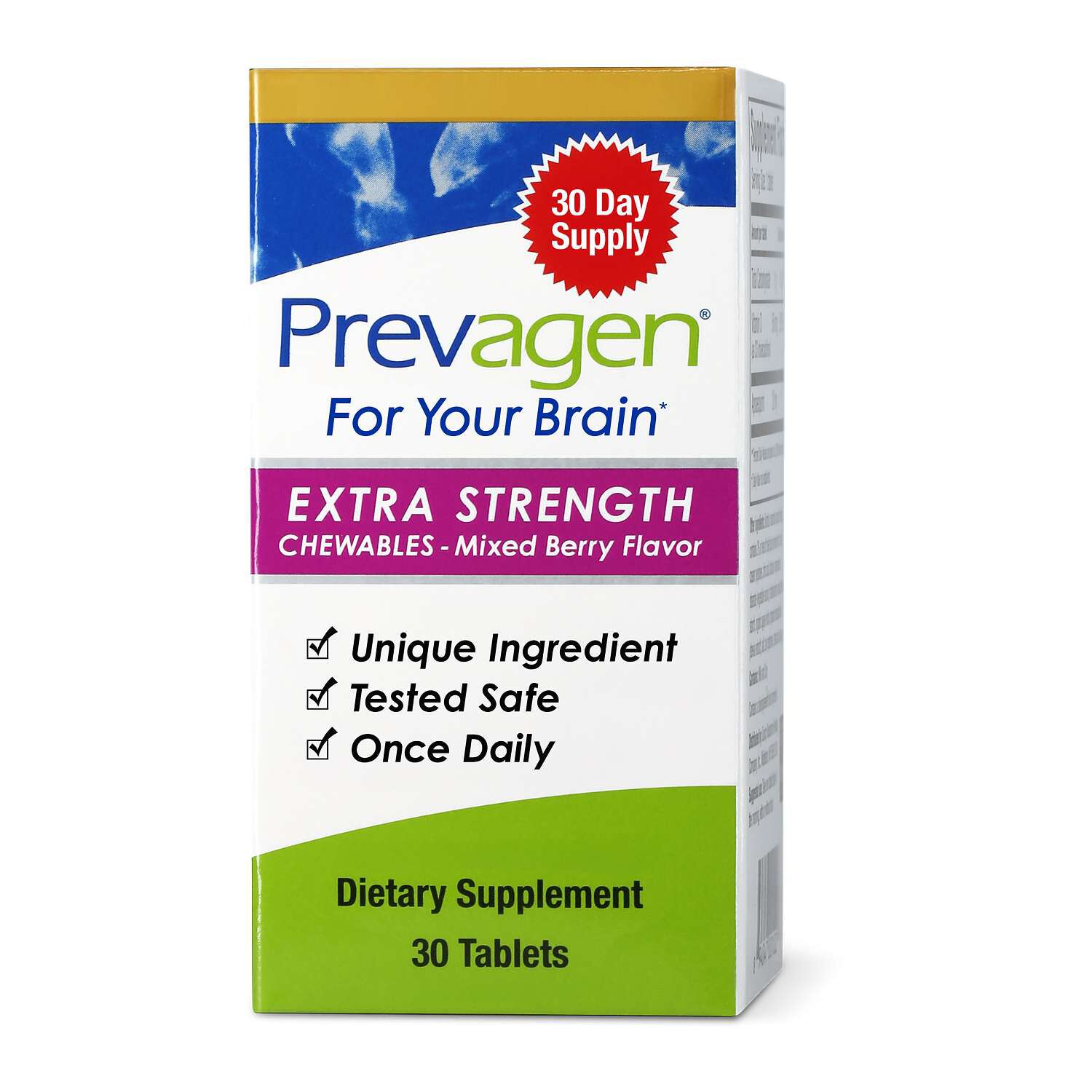 Extra Strength Chewables - Mixed Berry - 30 Tablets (30 Servings)