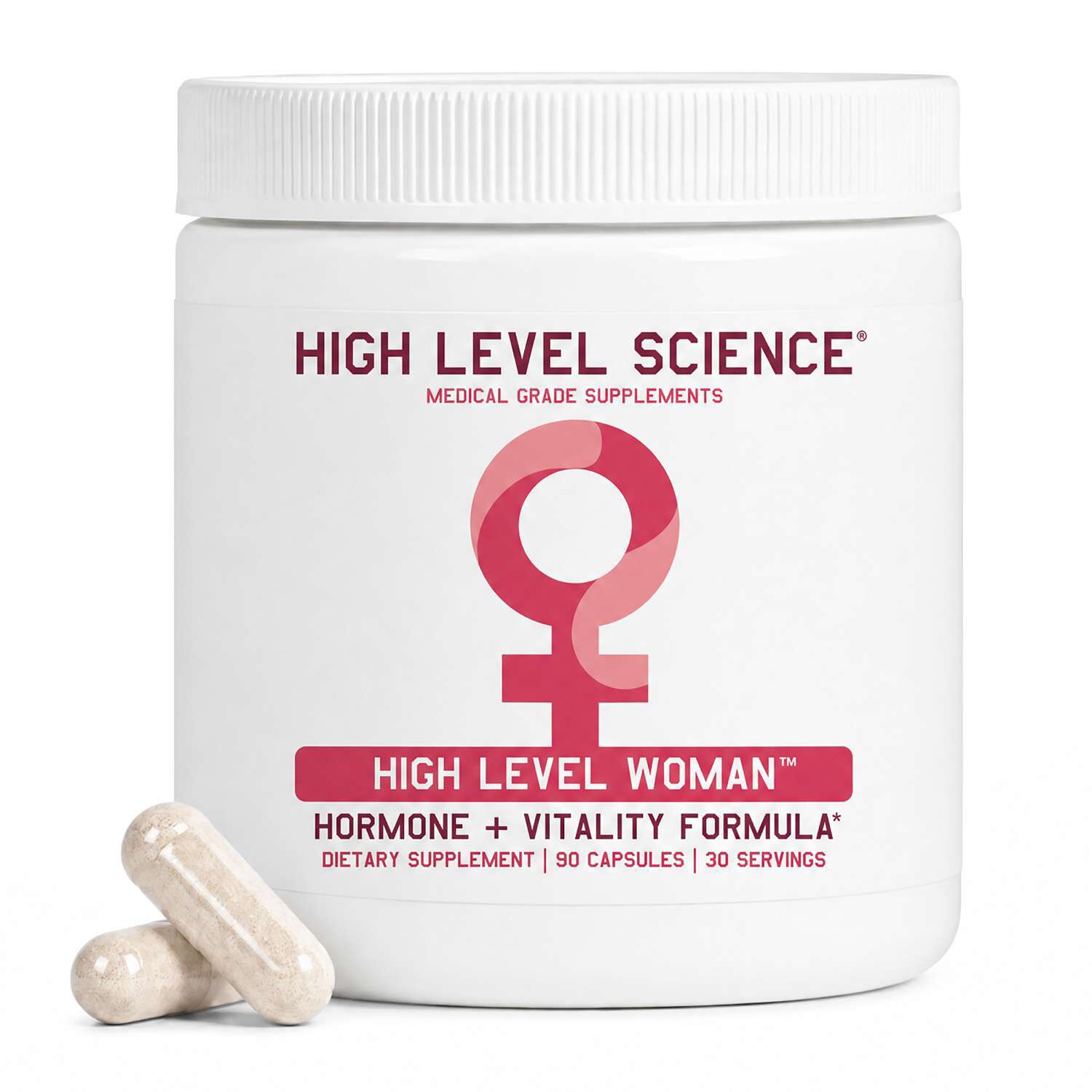 Woman Hormone + Vitality - 90 Capsules (30 Servings)  | GNC