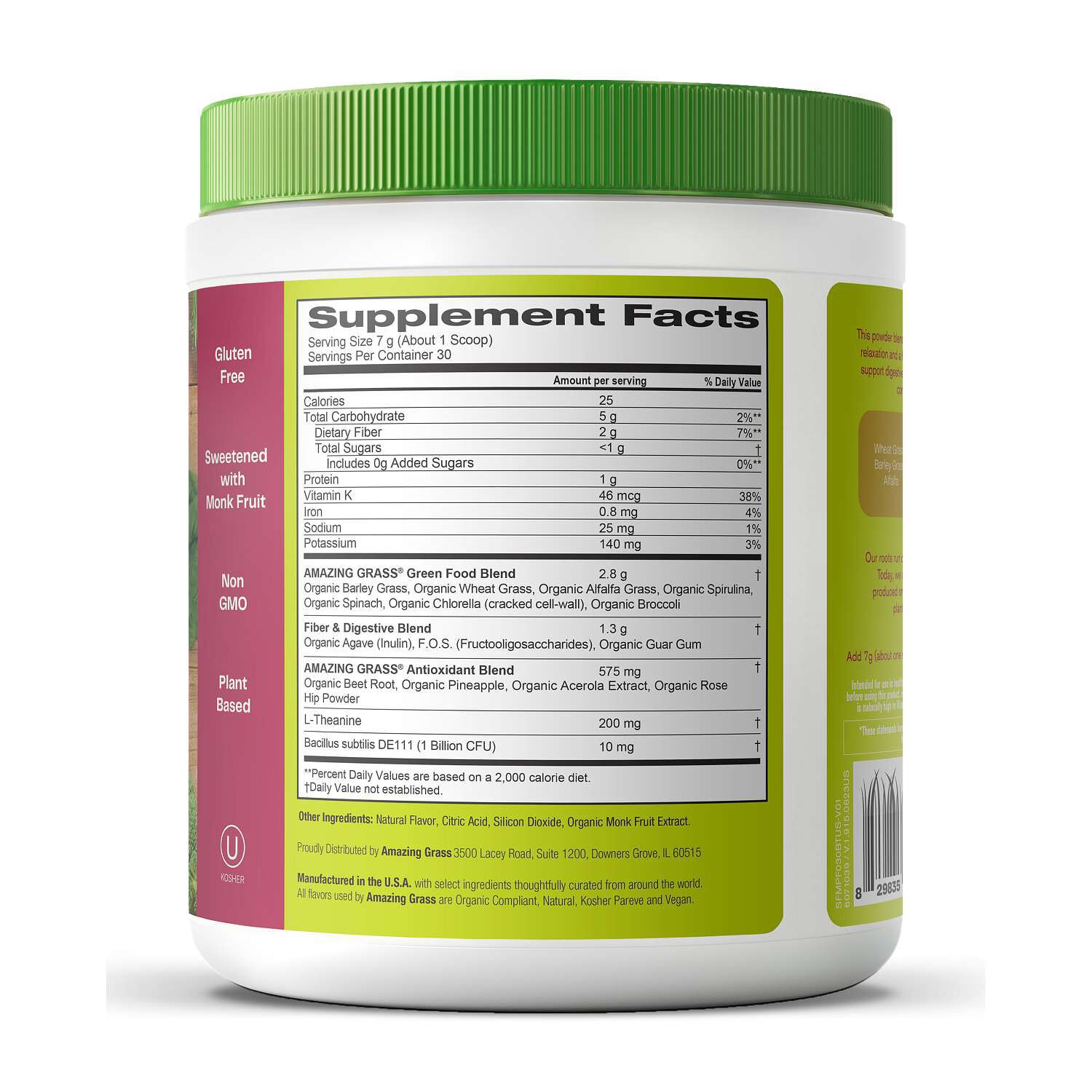Greens Blend Mood - Passionfruit Citrus - 7.4 oz. (30 Servings)  | GNC