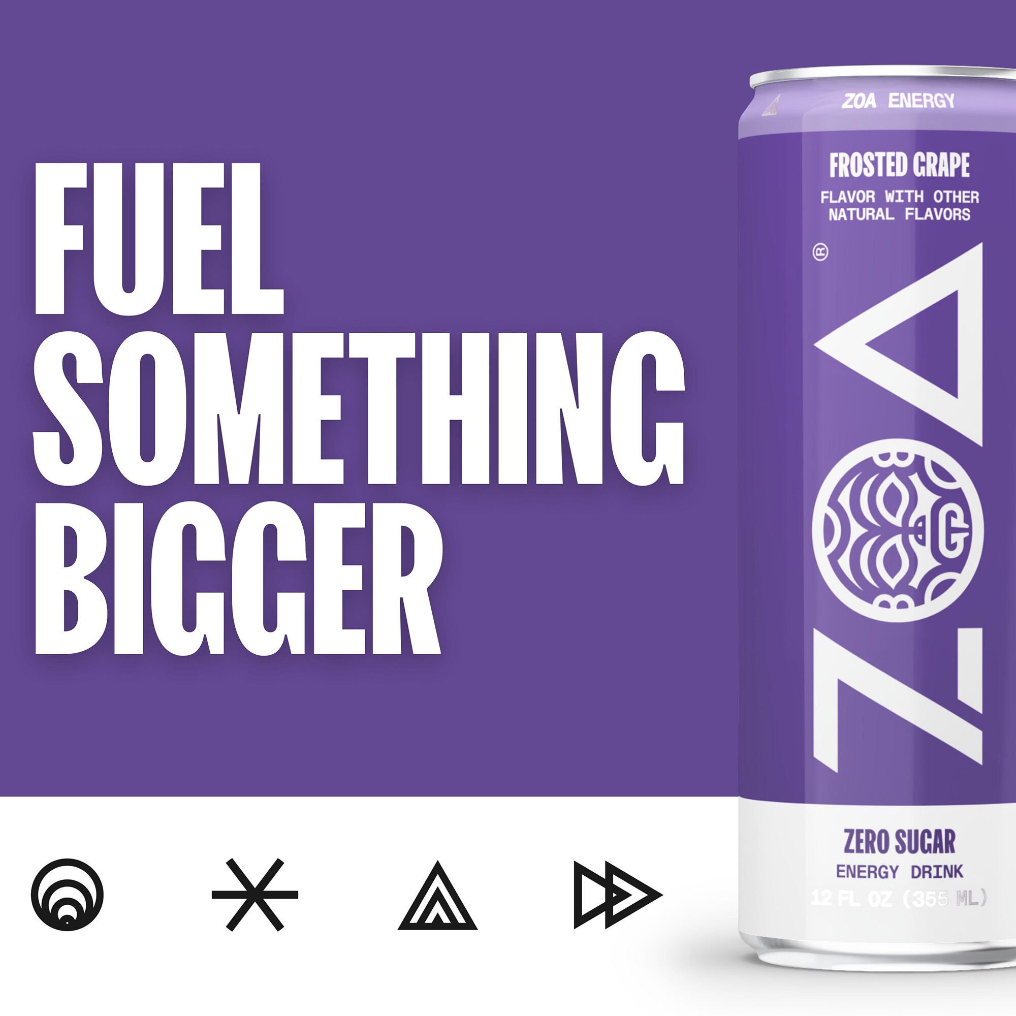 Zero Sugar Energy Drink - Frosted Grape - 12 Cans Frosted Grape | GNC
