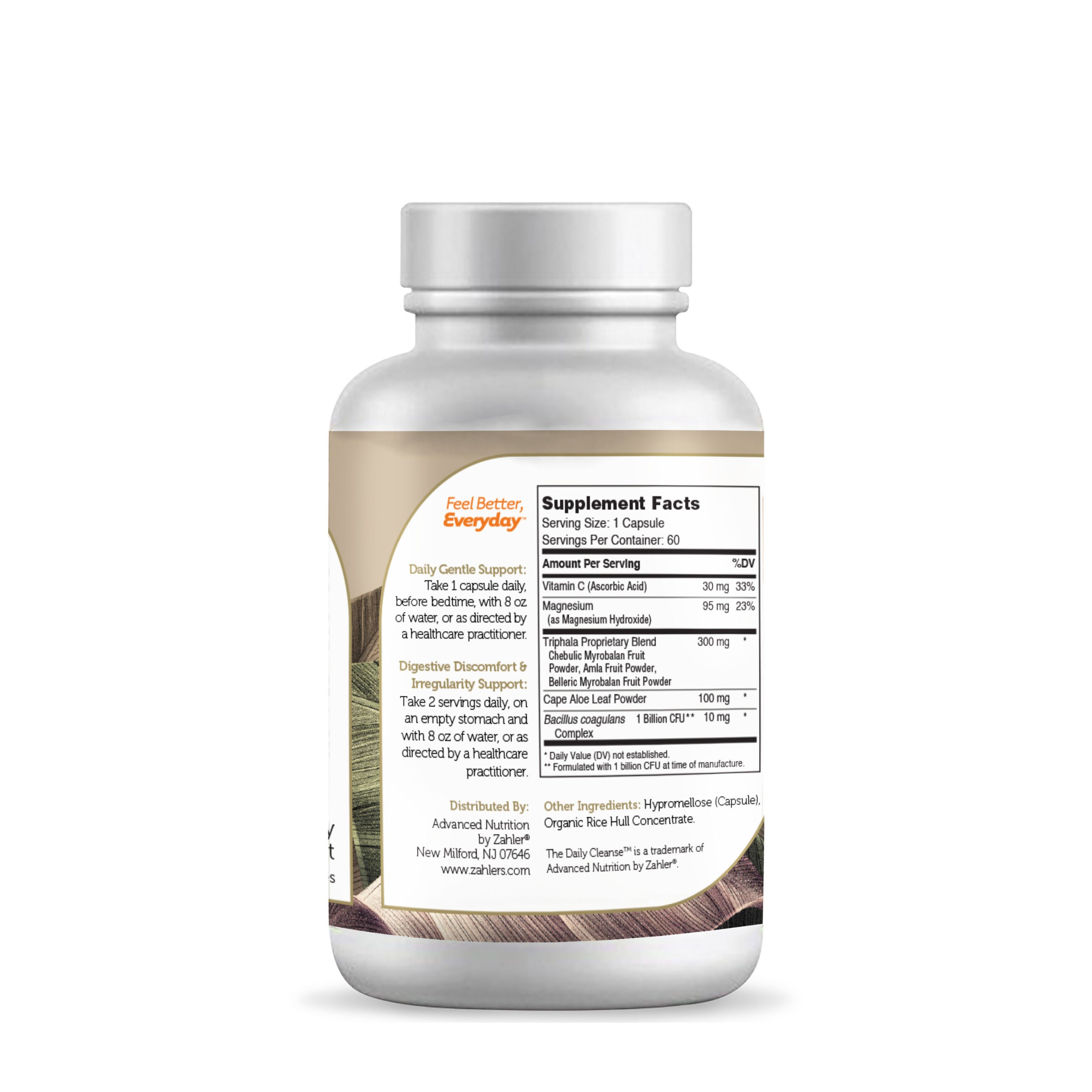 The Daily Cleanse - 60 Capsules (60 Servings)