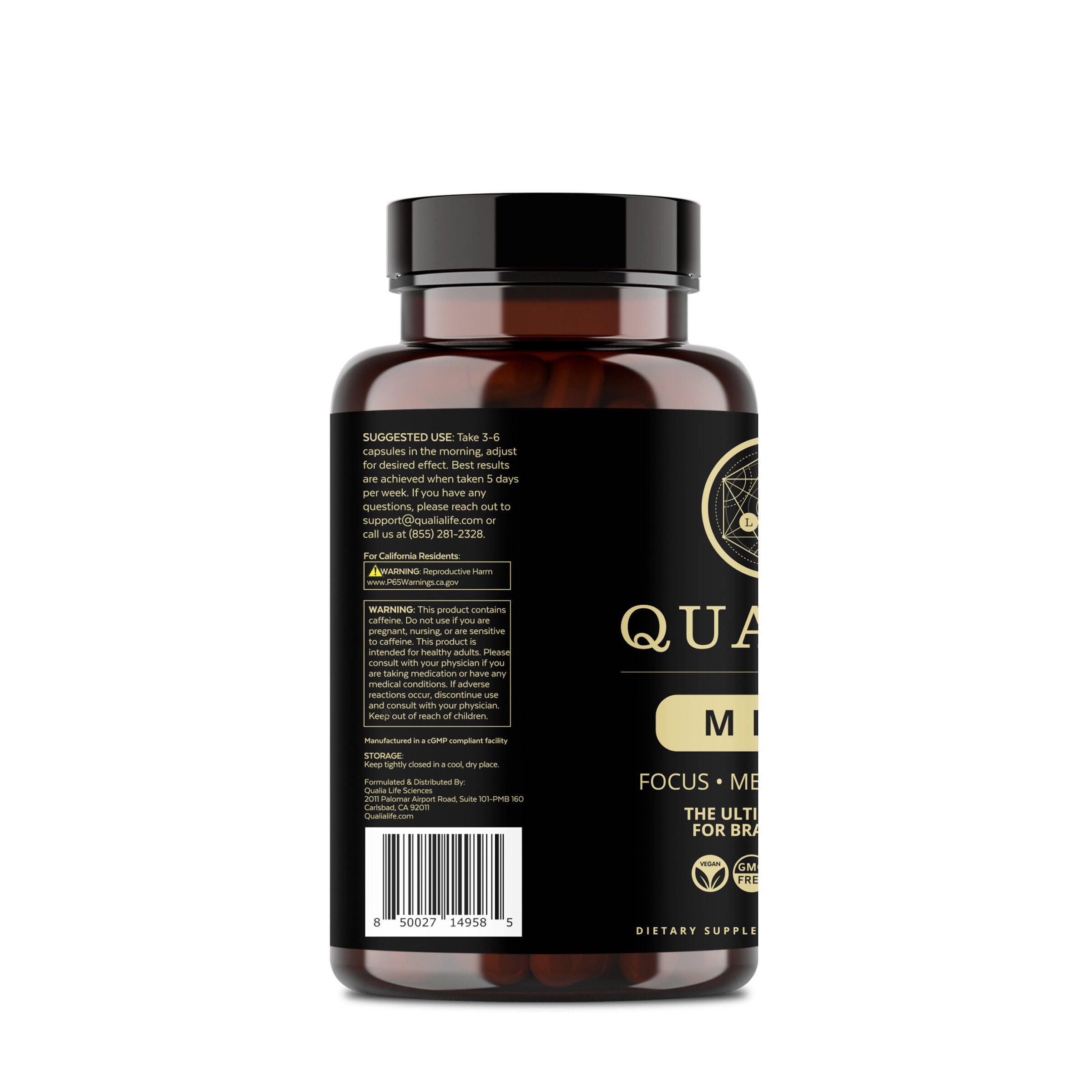 Qualia Mind 2.0 - 30 Capsules (5 Servings)  | GNC