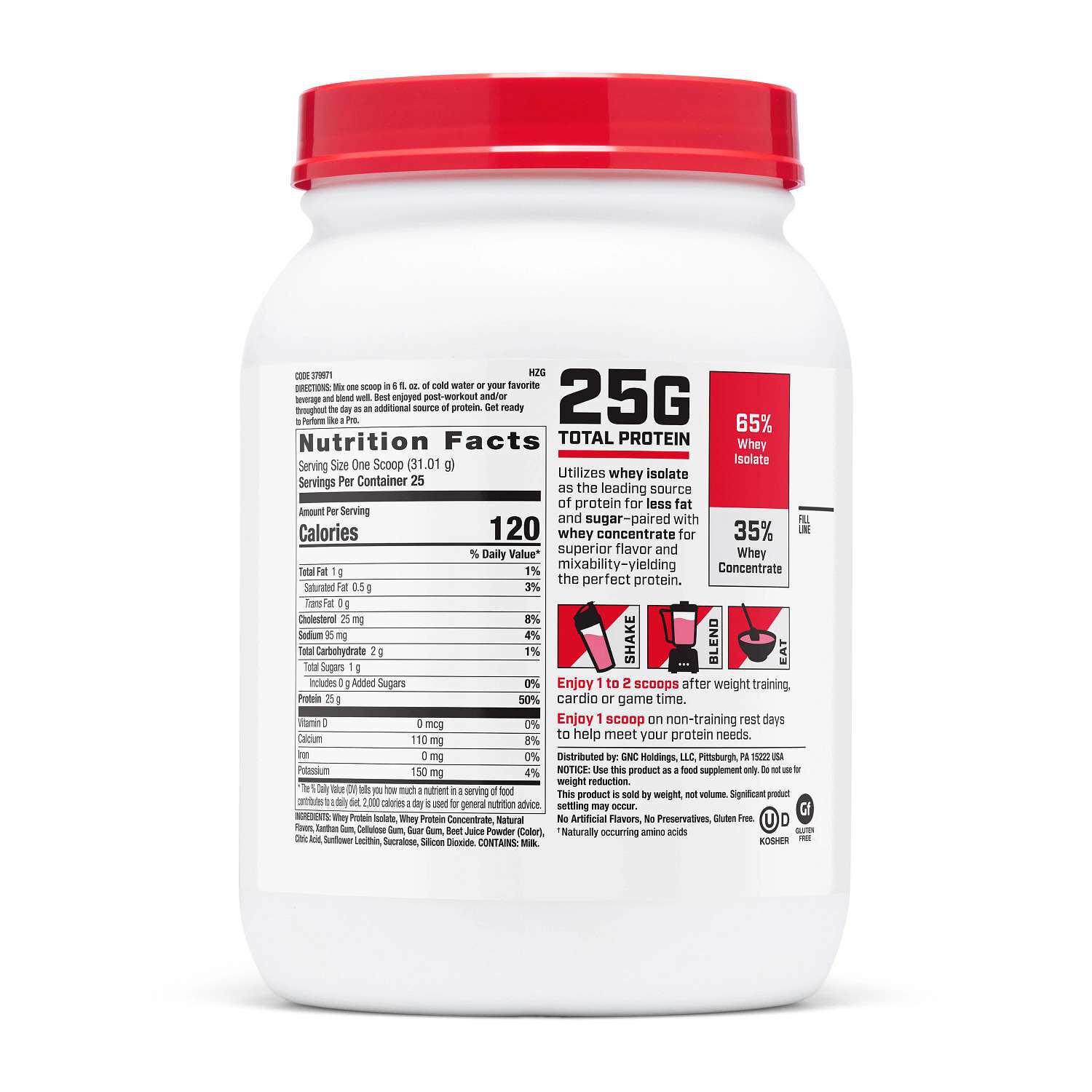100% Whey 2.0 - Creamy Strawberry (25 Servings)