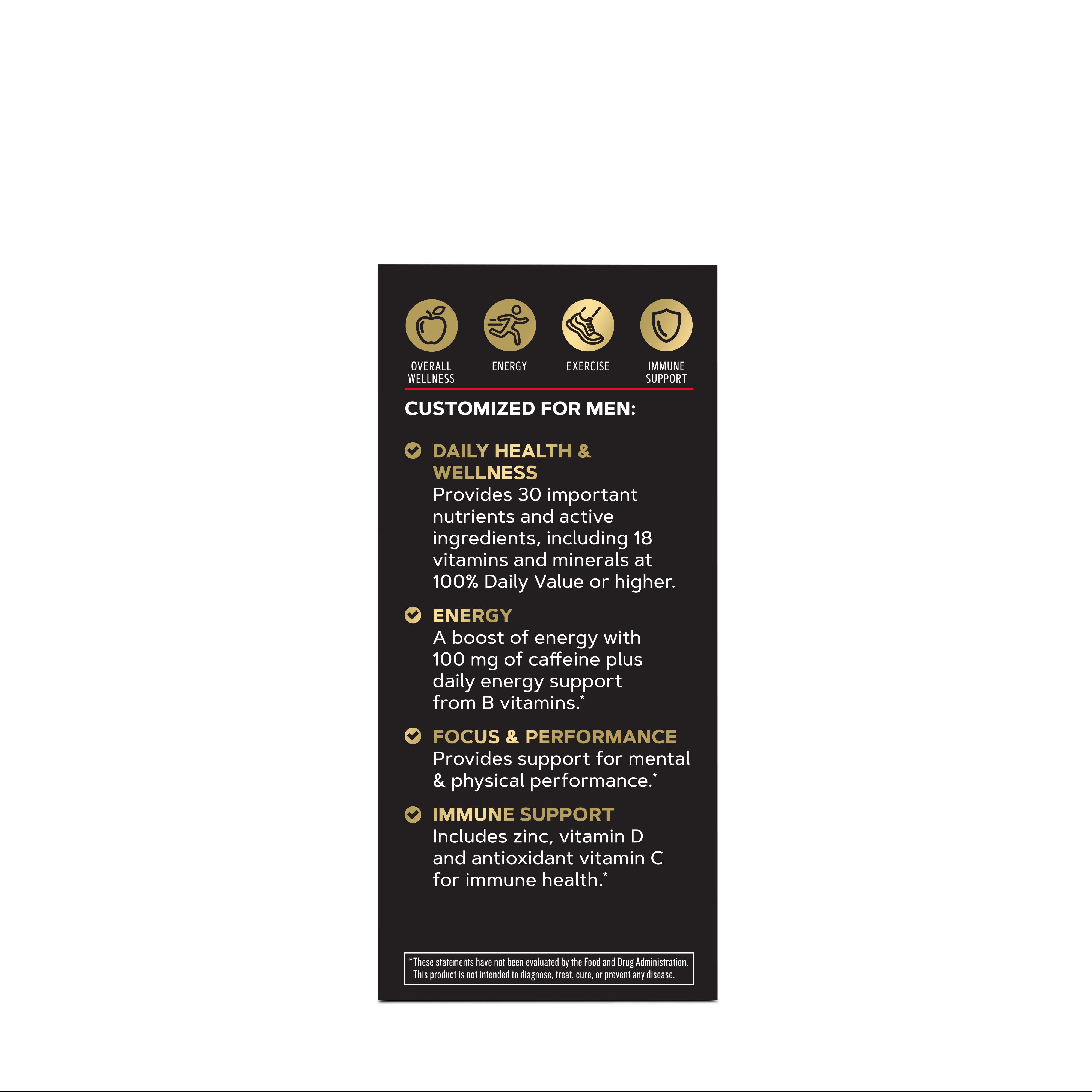 Energy One Daily Multi  - 60 Caplets &#40;60 Servings&#41;  | GNC