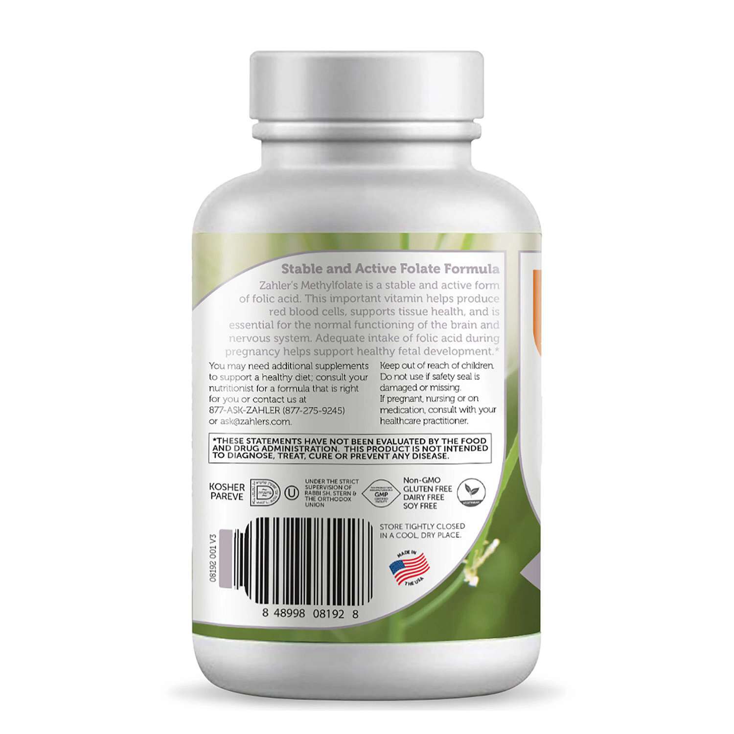 Methylfolate - 60 Capsules (60 Servings)  | GNC