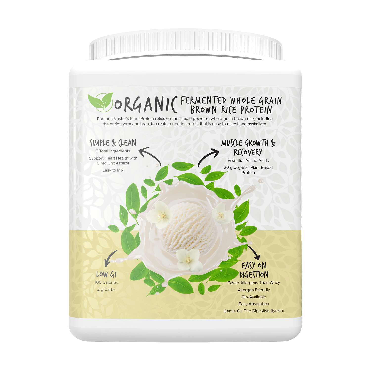 Vegan Plant Protein - Vanilla (15 Servings)