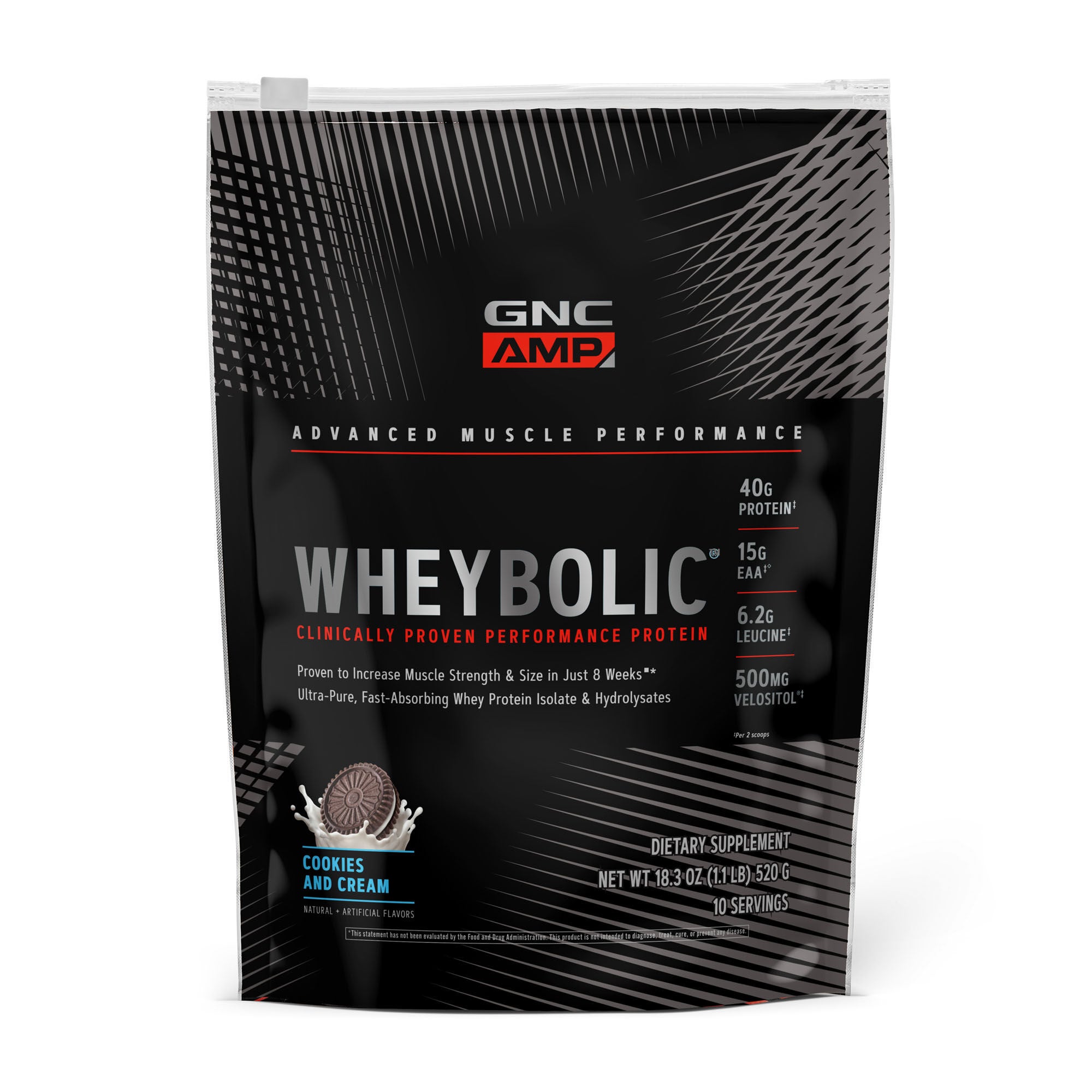 GNC AMP Whey Proteinbolic Healthy