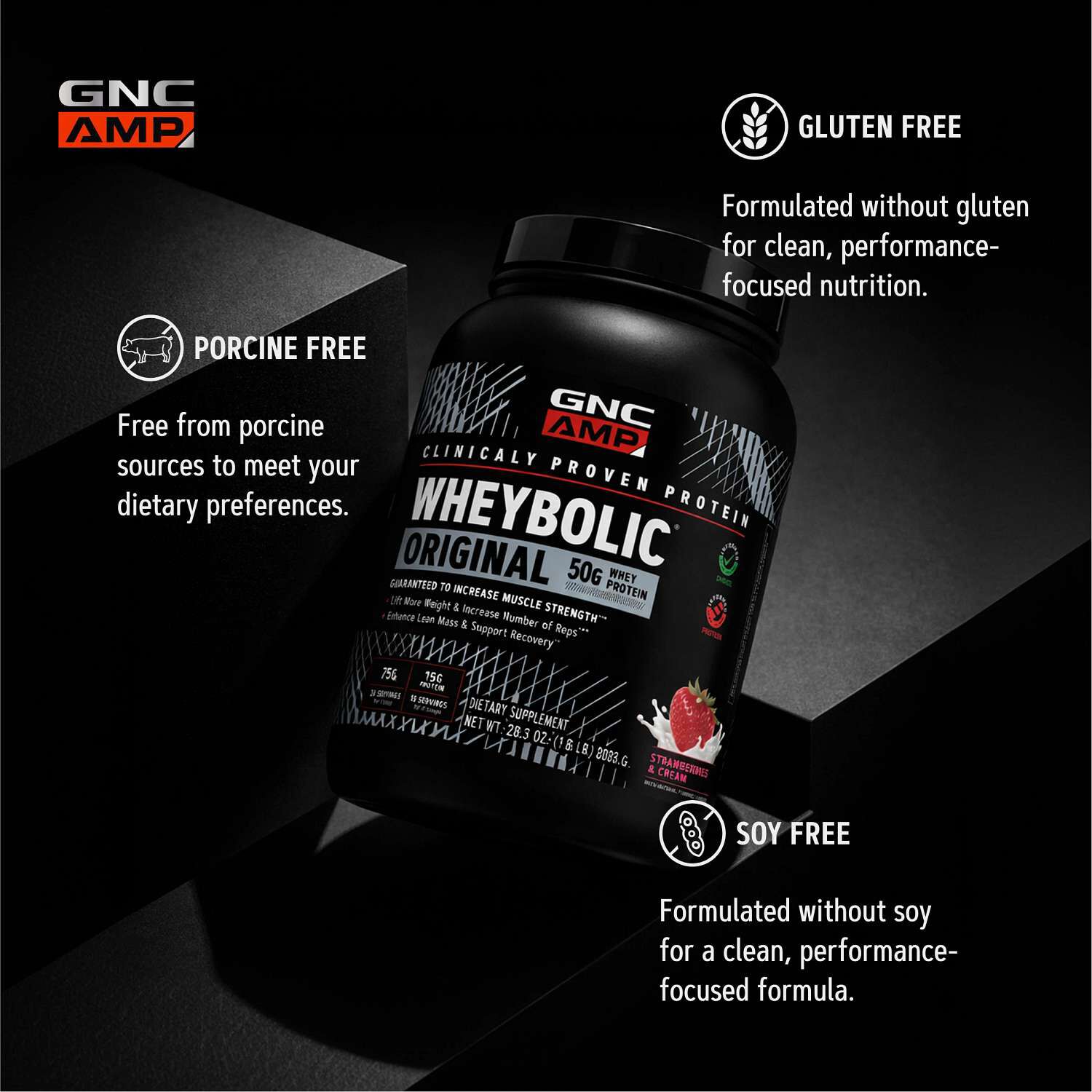 New Wheybolic - Strawberries & Cream (26 Servings)