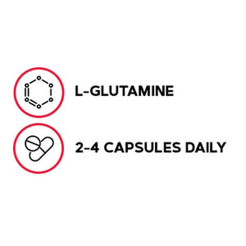L-Glutamine - 180 Capsules &#40;90 Servings&#41;  | GNC