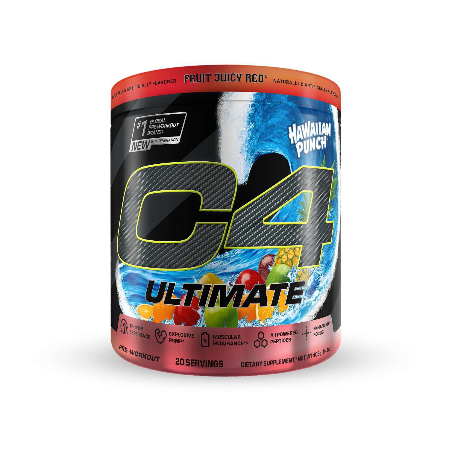 C4 Ultimate Pre-Workout - Hawaiian Punch (20 Servings)  | GNC