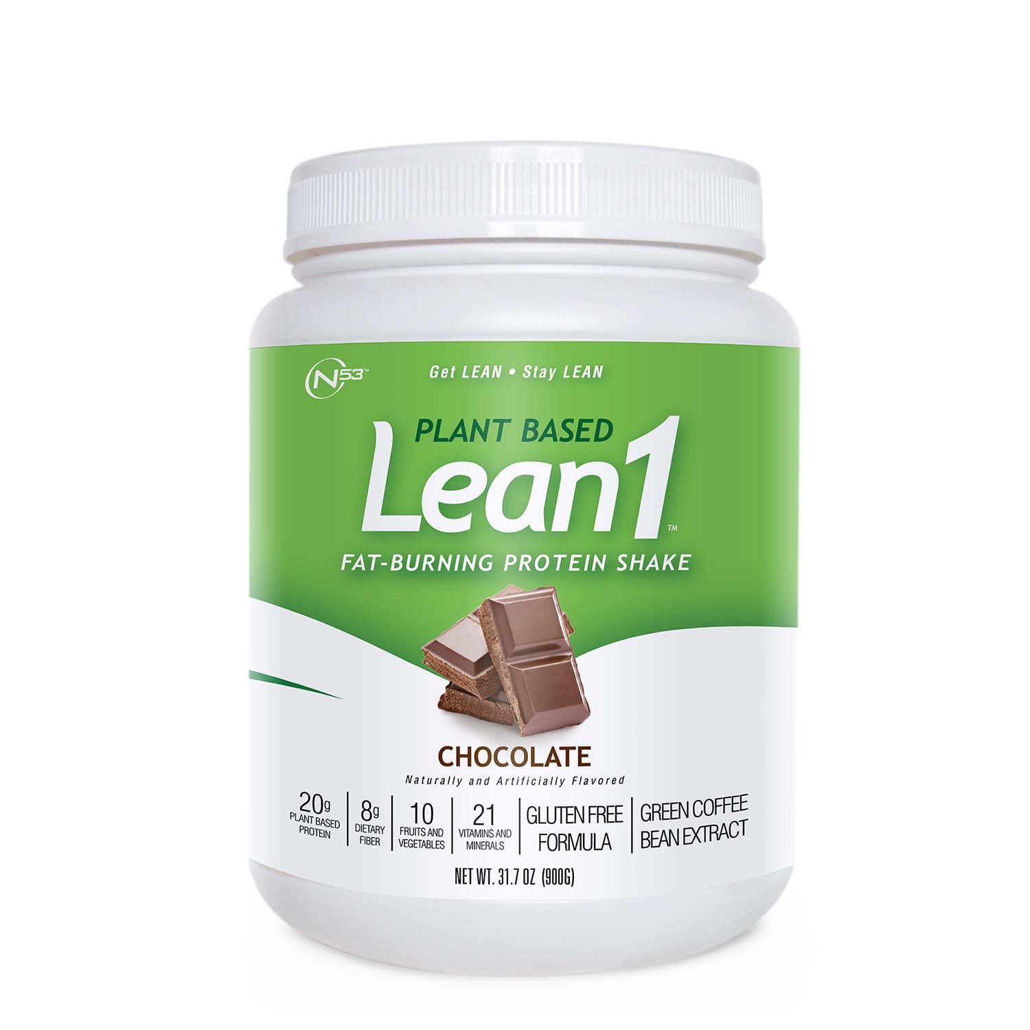 Nutrition53 Lean1 Plant Based Chocolate Gnc