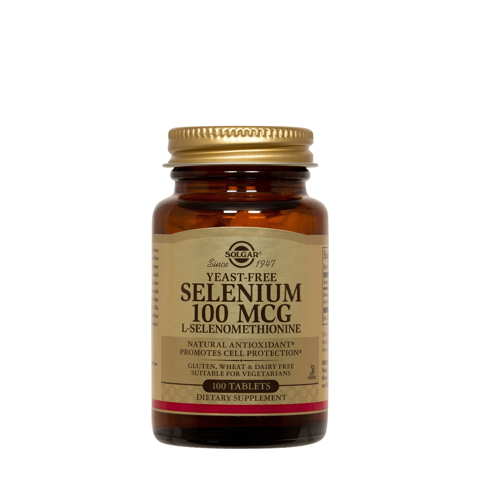 Solgar Yeast Free Selenium 100 Mcg L Selenomethionine Gnc