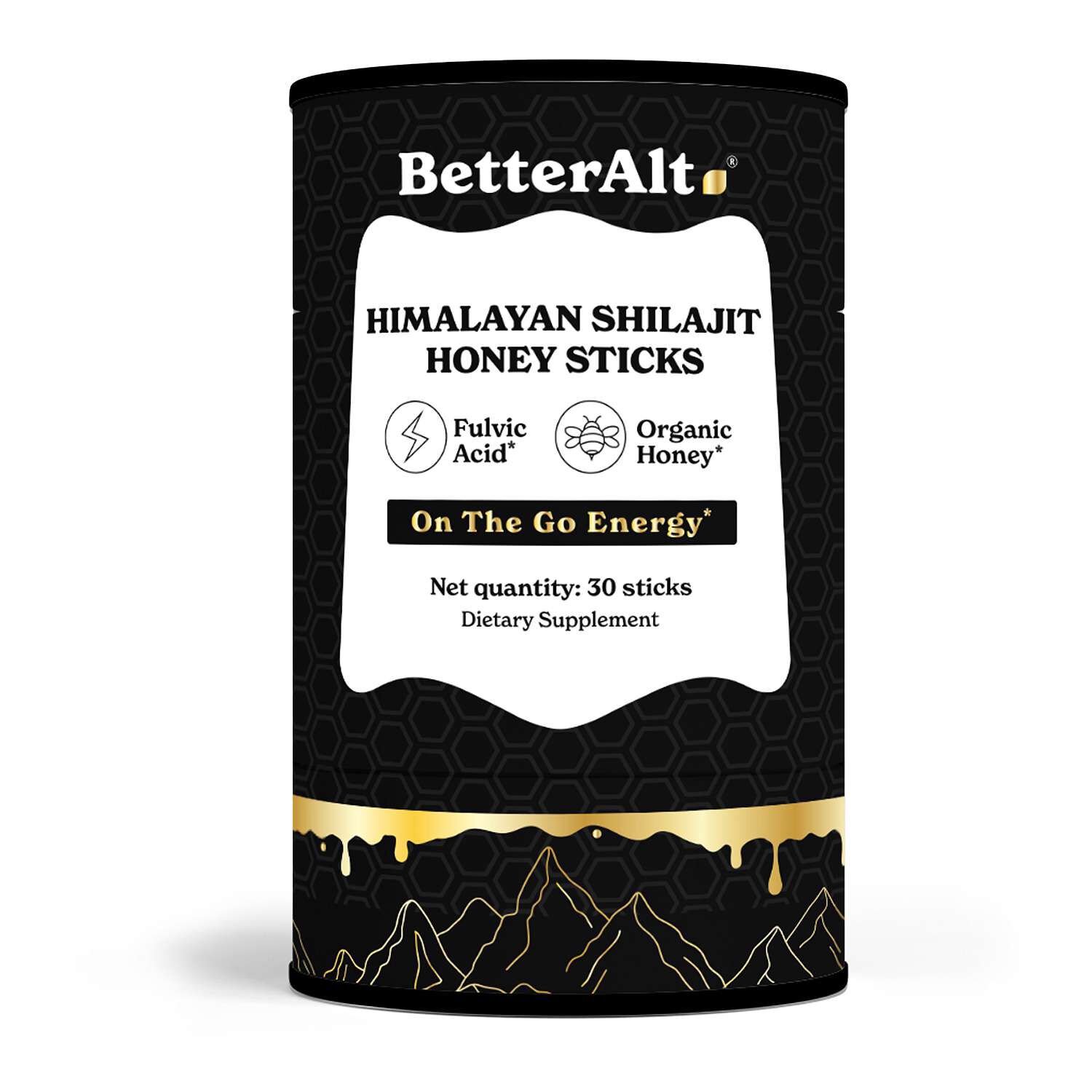 Himalayan Shilajit Honey Sticks (30 Sticks)  | GNC