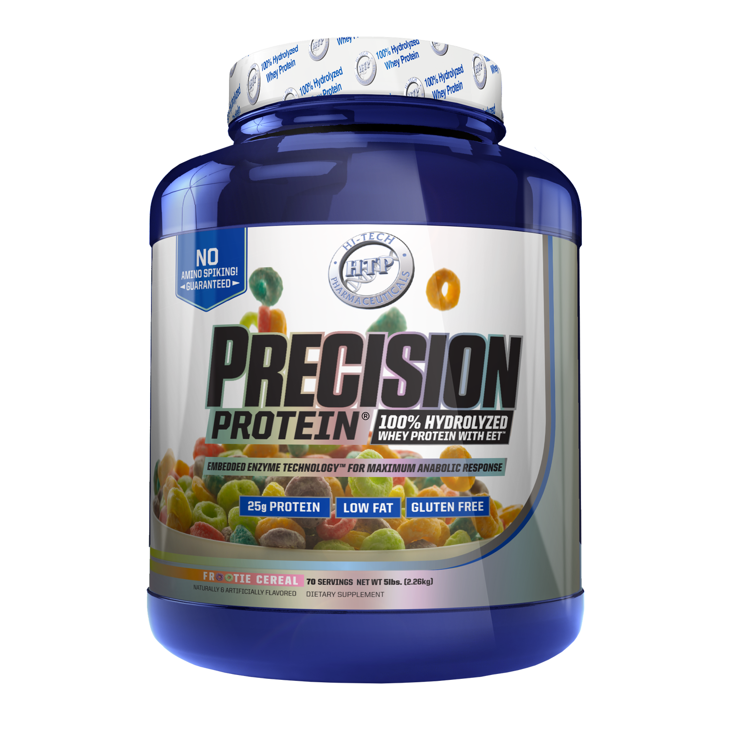 Hi-Tech Pharm Precision Protein - Frootie Cereal (70 Servings) - 5 lbs
