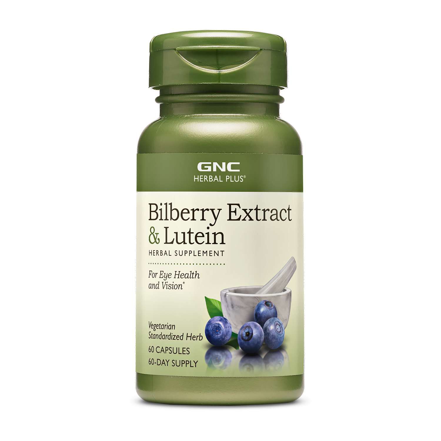 Bilberry Extract & Lutein - 60 Capsules (60 Servings)