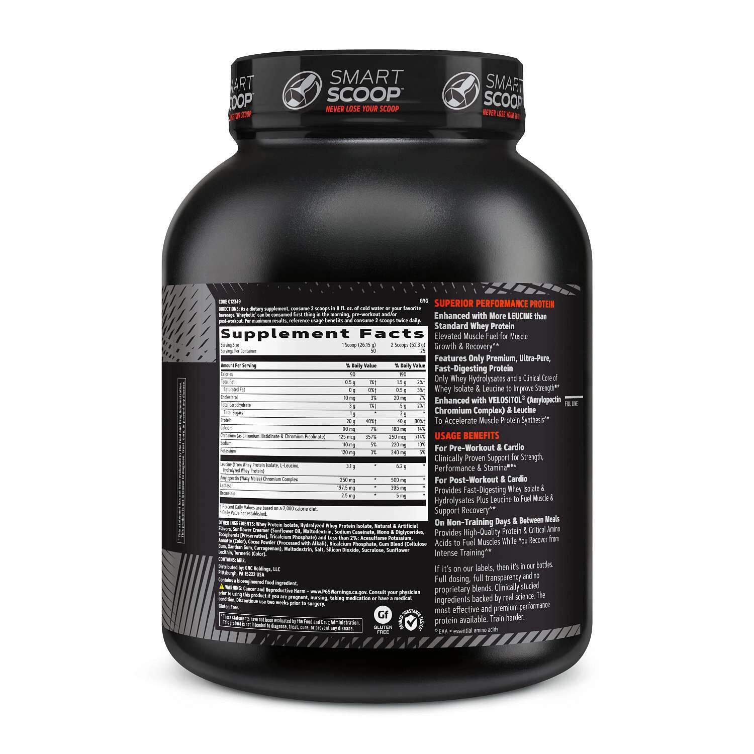 Wheybolic&trade; - Creamy Peanut Butter (25 Servings) Creamy Peanut Butter | GNC