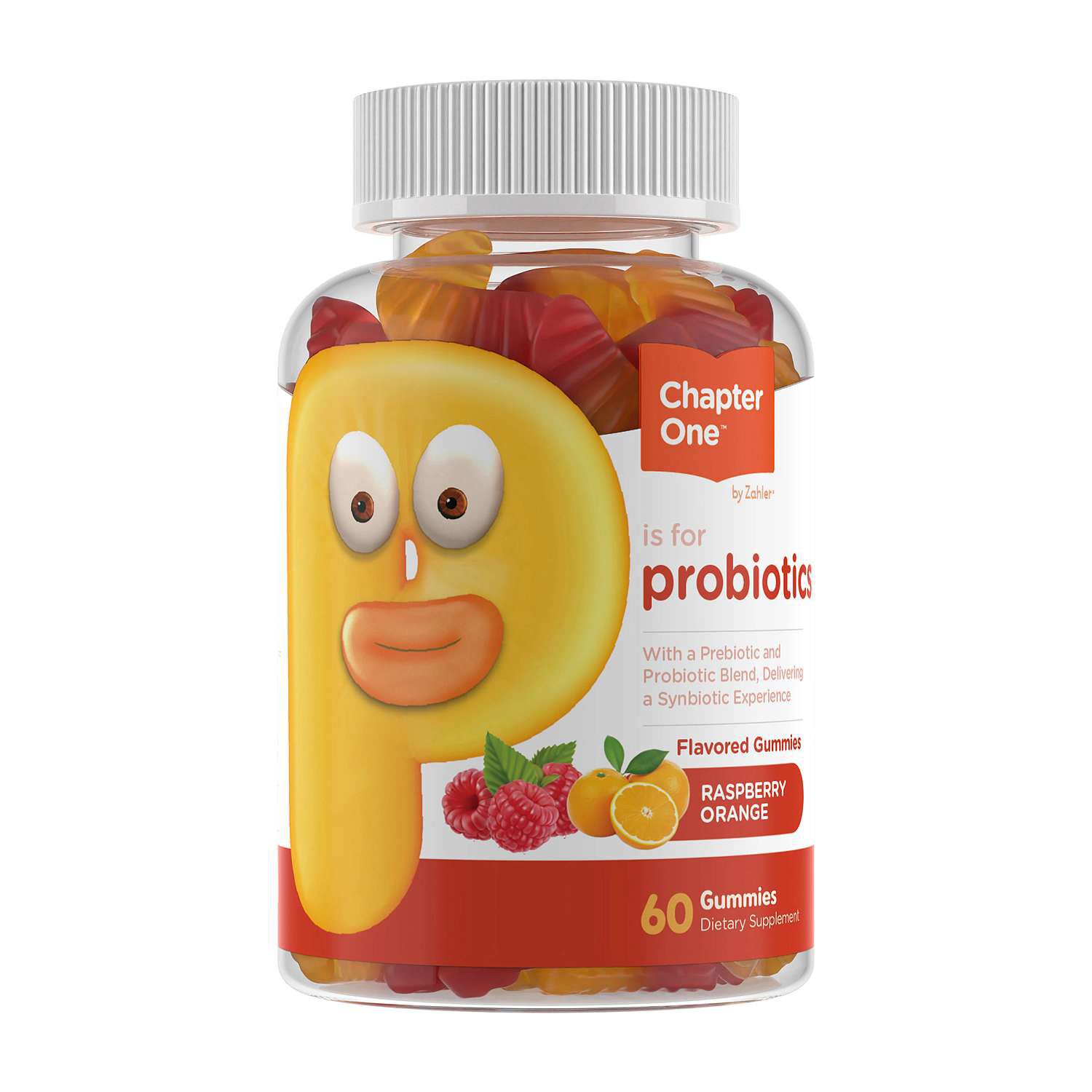 ZAHLER® - Chapter One™ P Is For Probiotics - Raspberry Orange - 60