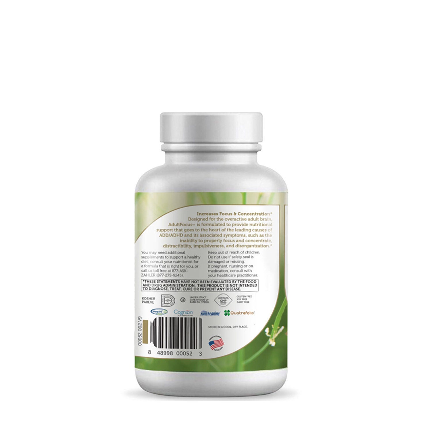 ZAHLER® AdultFocus™ | GNC