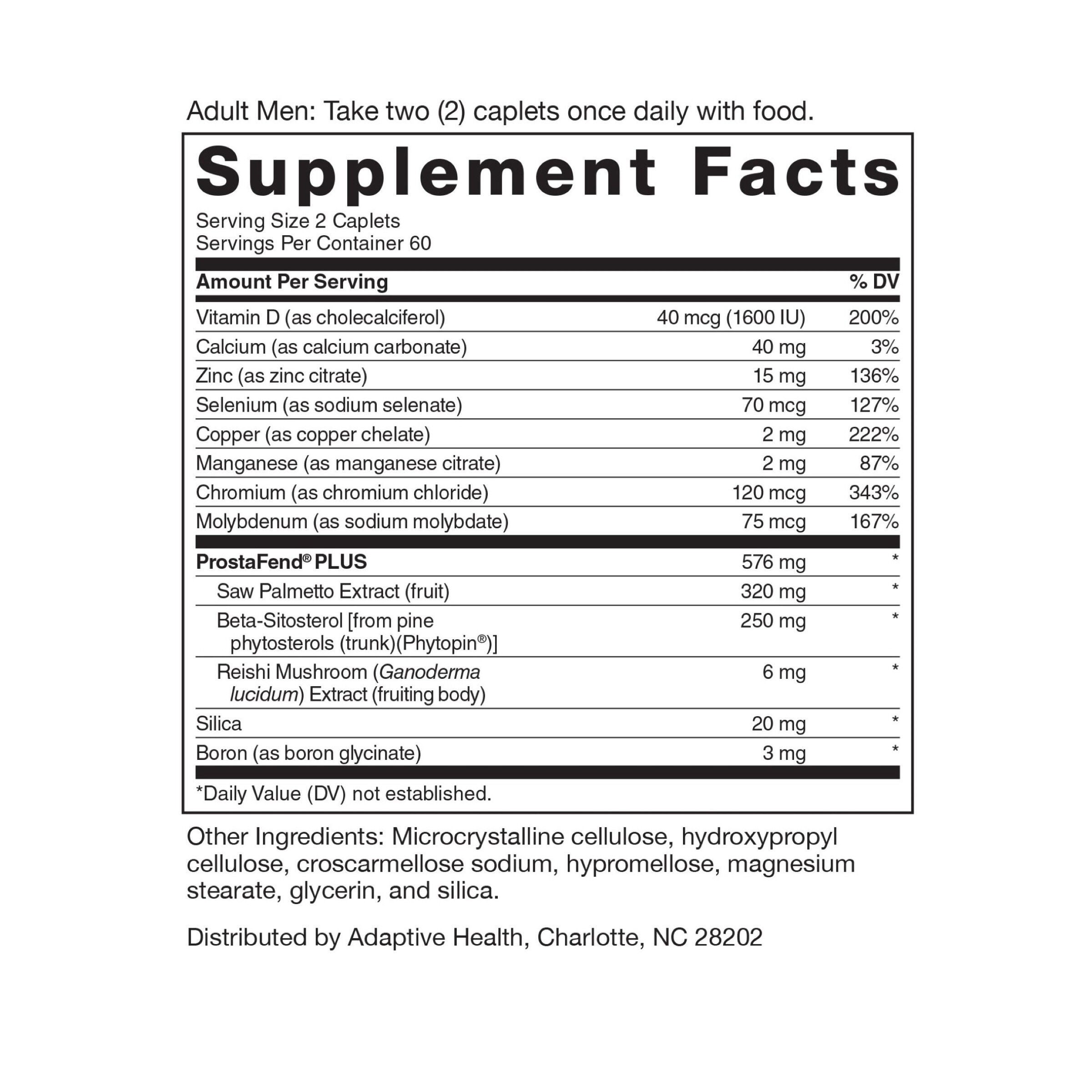 Super Beta Prostate Advanced - 120 Caplets (60 Servings)  | GNC