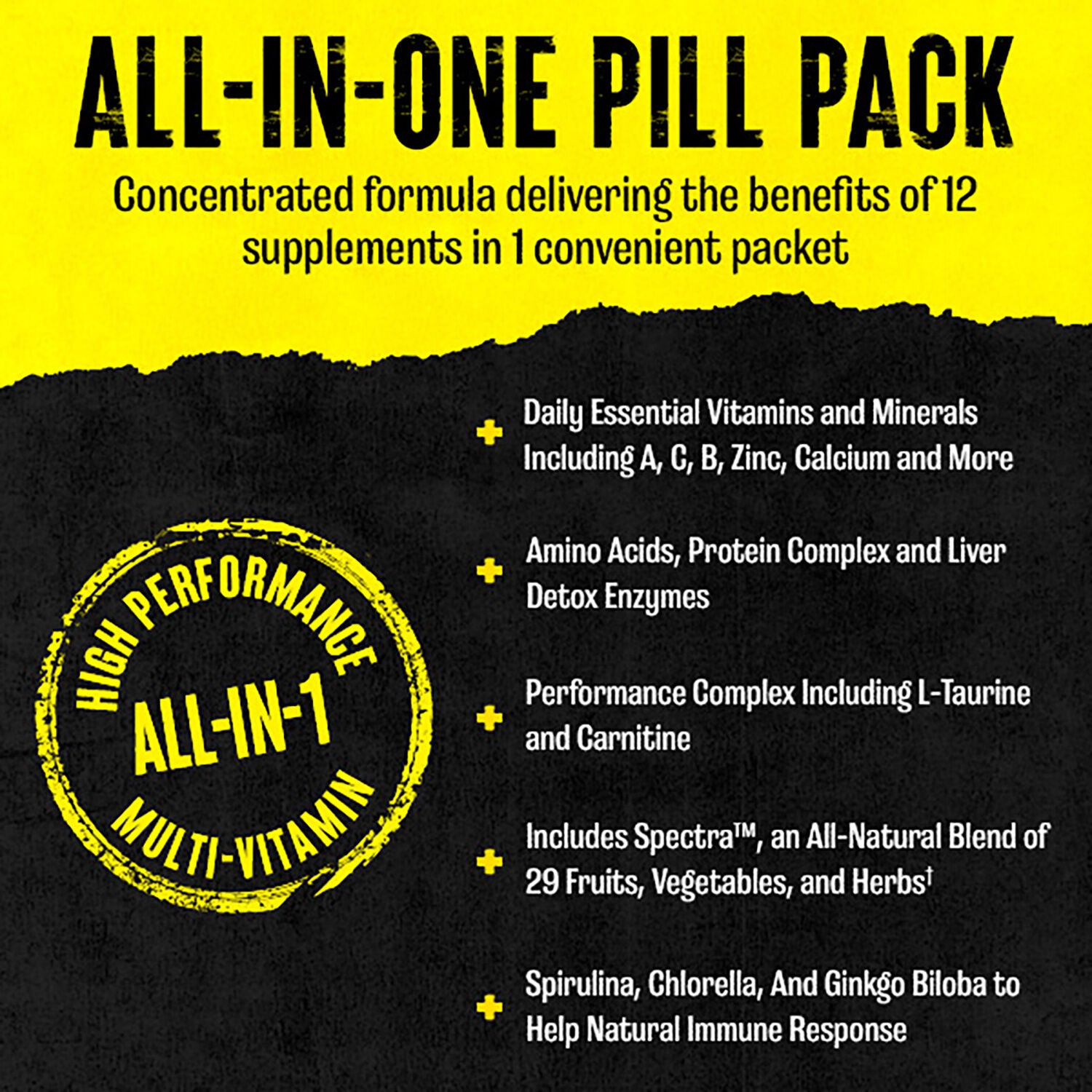 Animal Pak Ultimate Foundation Pill Packs - 44 Packs &#40;22 Servings&#41;  | GNC