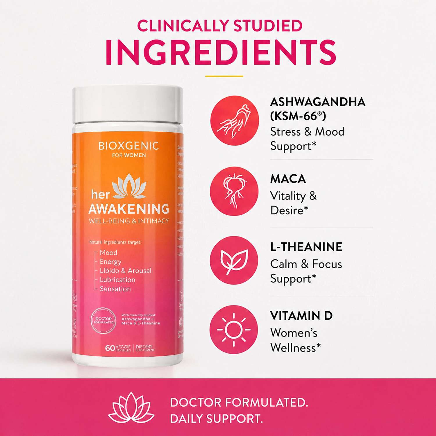 Her Awakening - 60 Capsules (30 Servings)  | GNC