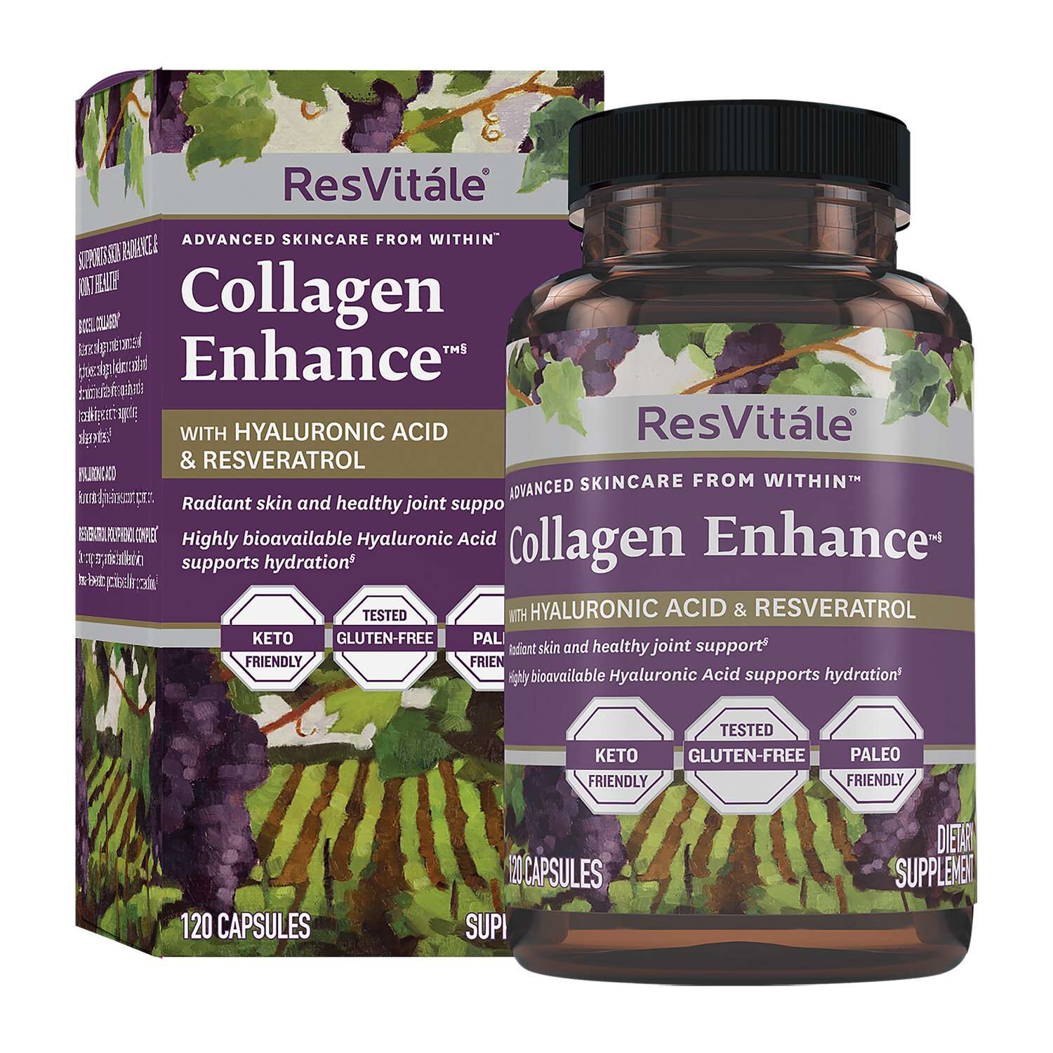 Collagen Enhance&trade; - 120 Capsules (60 Servings)  | GNC