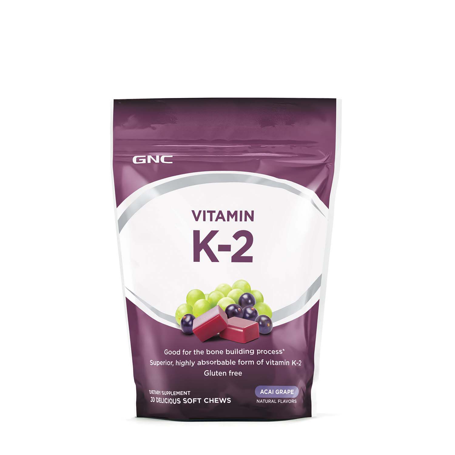 Gnc Vitamin K 2 Soft Chews Acai Grape Gnc