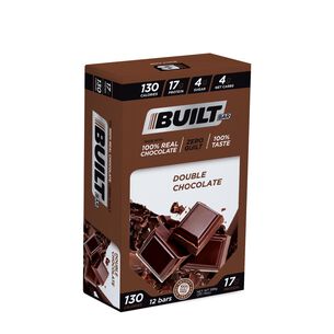 Built Bar - Double Chocolate &#40;12 Bars&#41; Double Chocolate | GNC