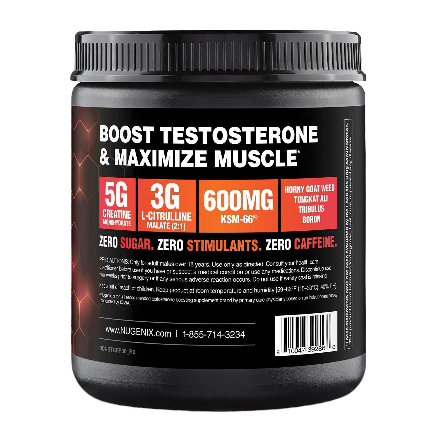T-Booster + Creatine - Fruit Punch (30 Servings)  | GNC