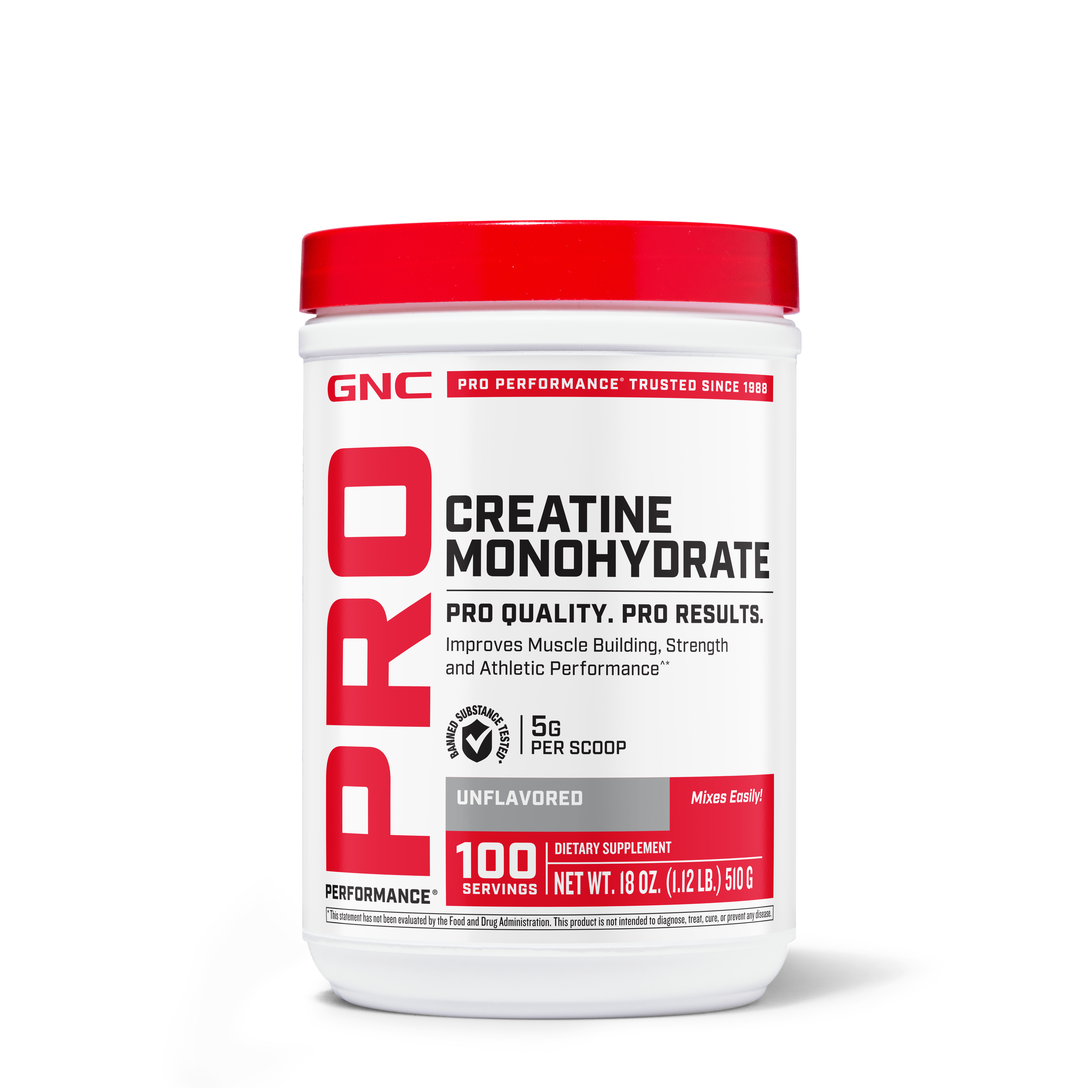 Creatine Monohydrate &#40;100 Servings&#41;  | GNC