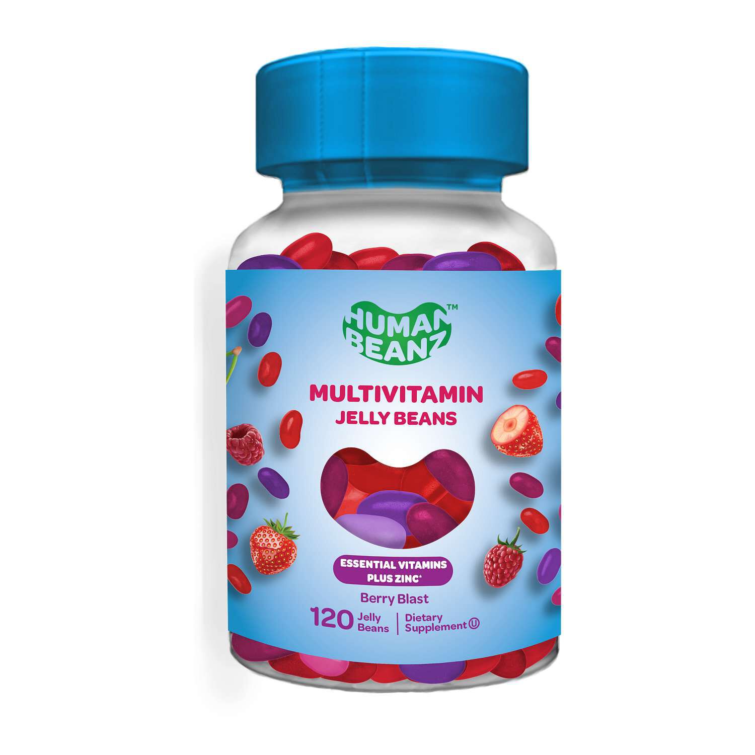 Multivitamin Jelly Beans - Berry Blast - 120 Jelly Beans (40 Servings)  | GNC