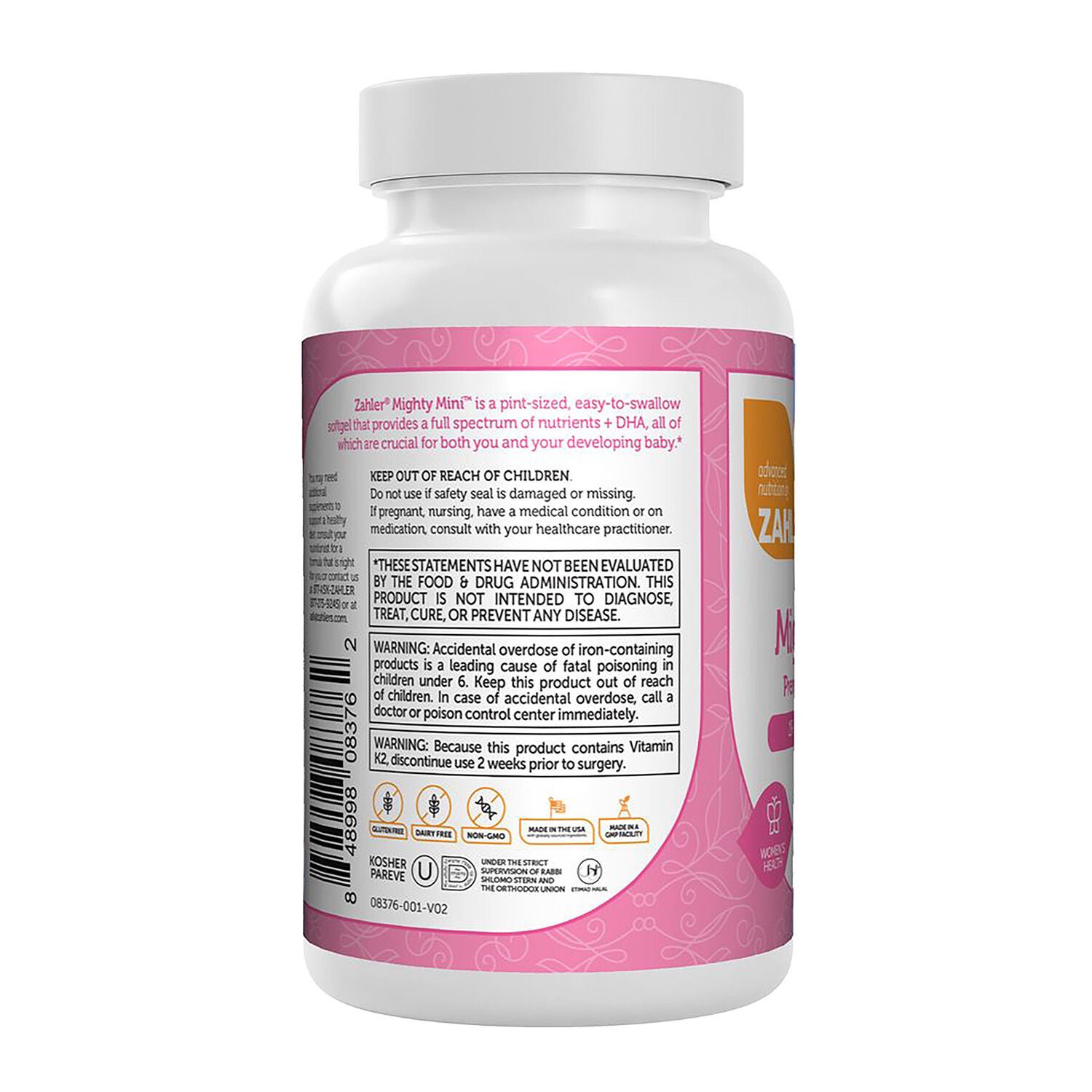 Mighty Mini&trade; Prenatal + DHA - 30 Softgels (30 Servings)
