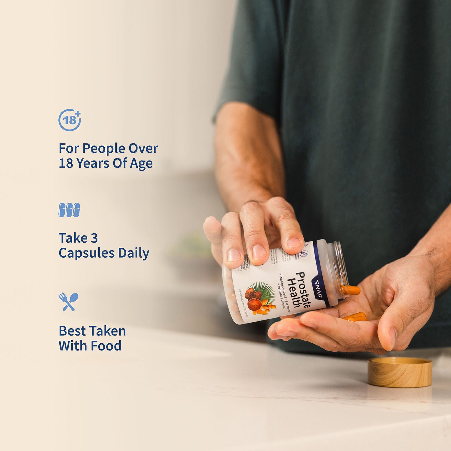 Prostate Health - 90 Capsules (30 Servings)  | GNC