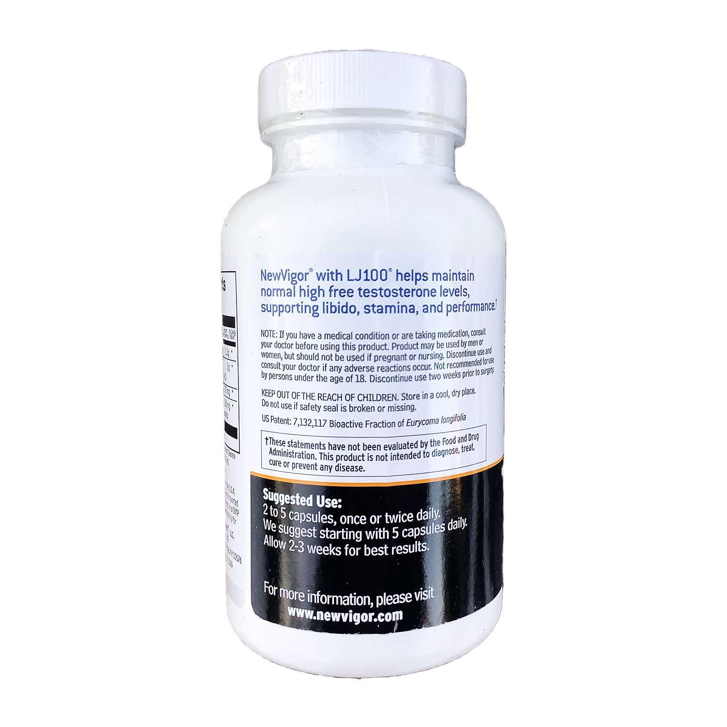 NewVigor&reg; - 120 Capsules (24 Servings)  | GNC