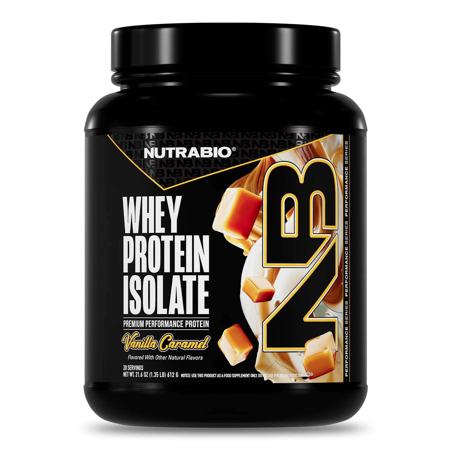 Whey Protein Isolate - Vanilla Caramel (20 Servings) | GNC